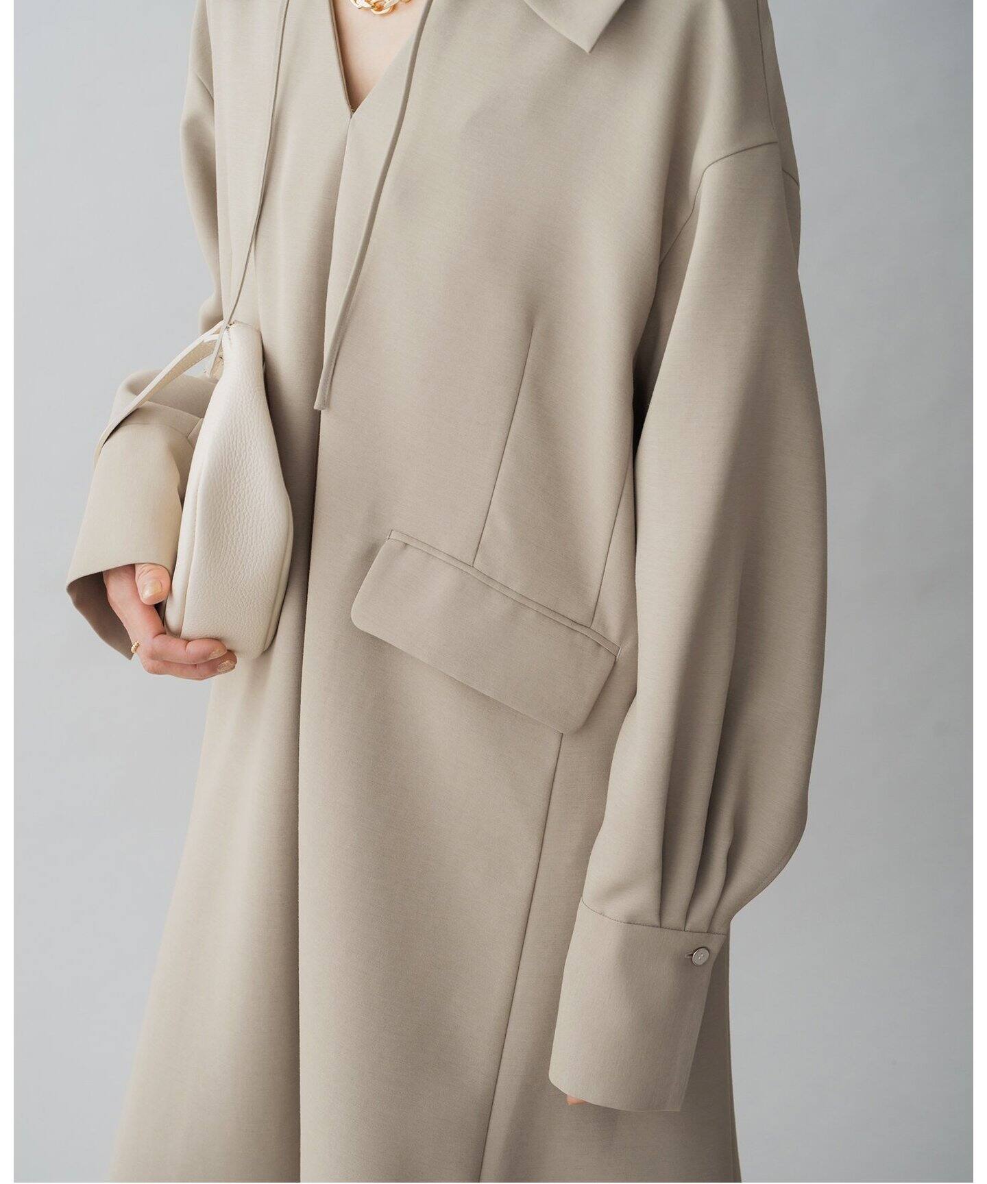 ＆NAVY スキッパーフレアワンピース（ワンピース）｜IENA（イエナ）の