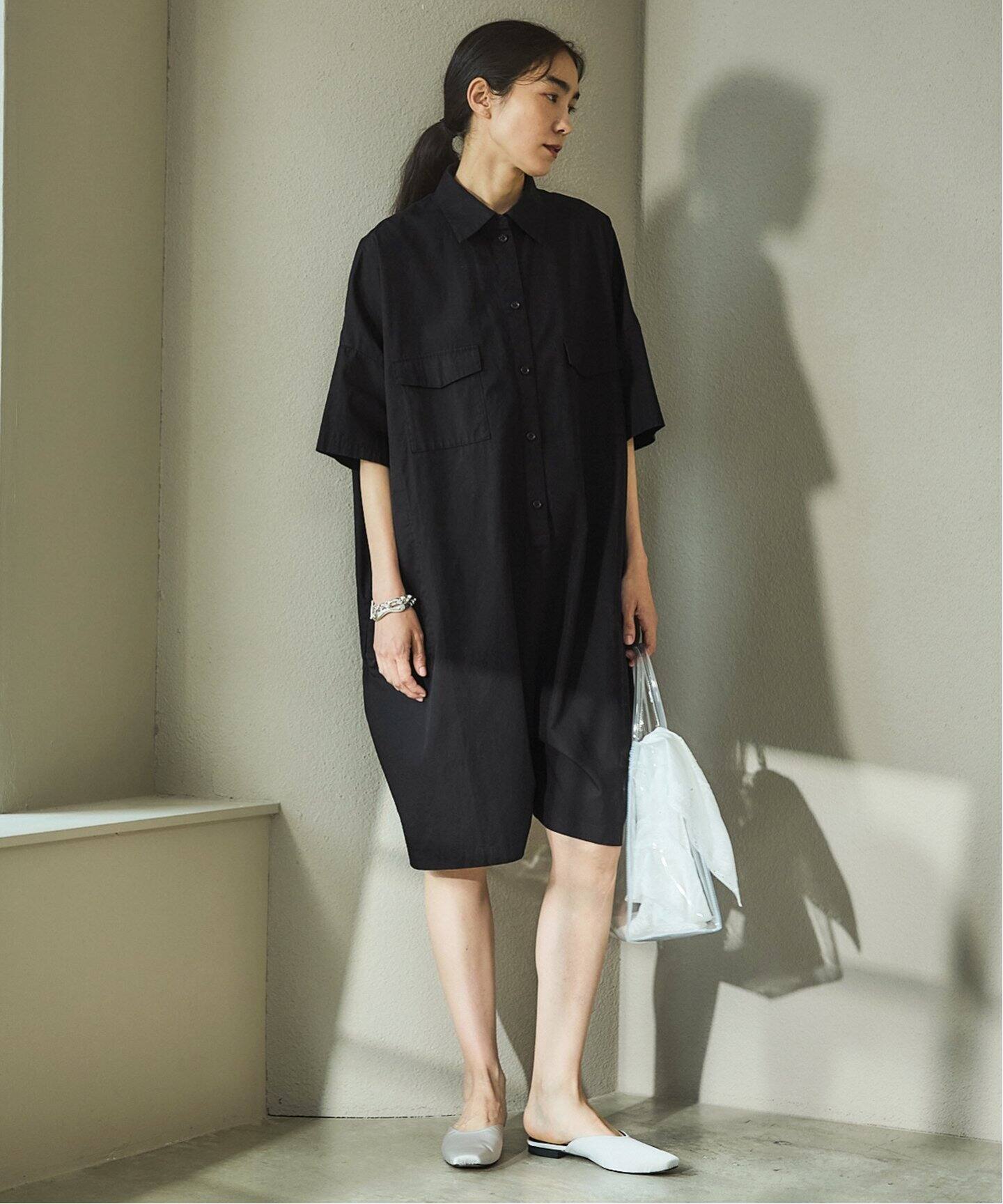 C.ブロードショートオールインワン（つなぎ／オールインワン）｜IENA