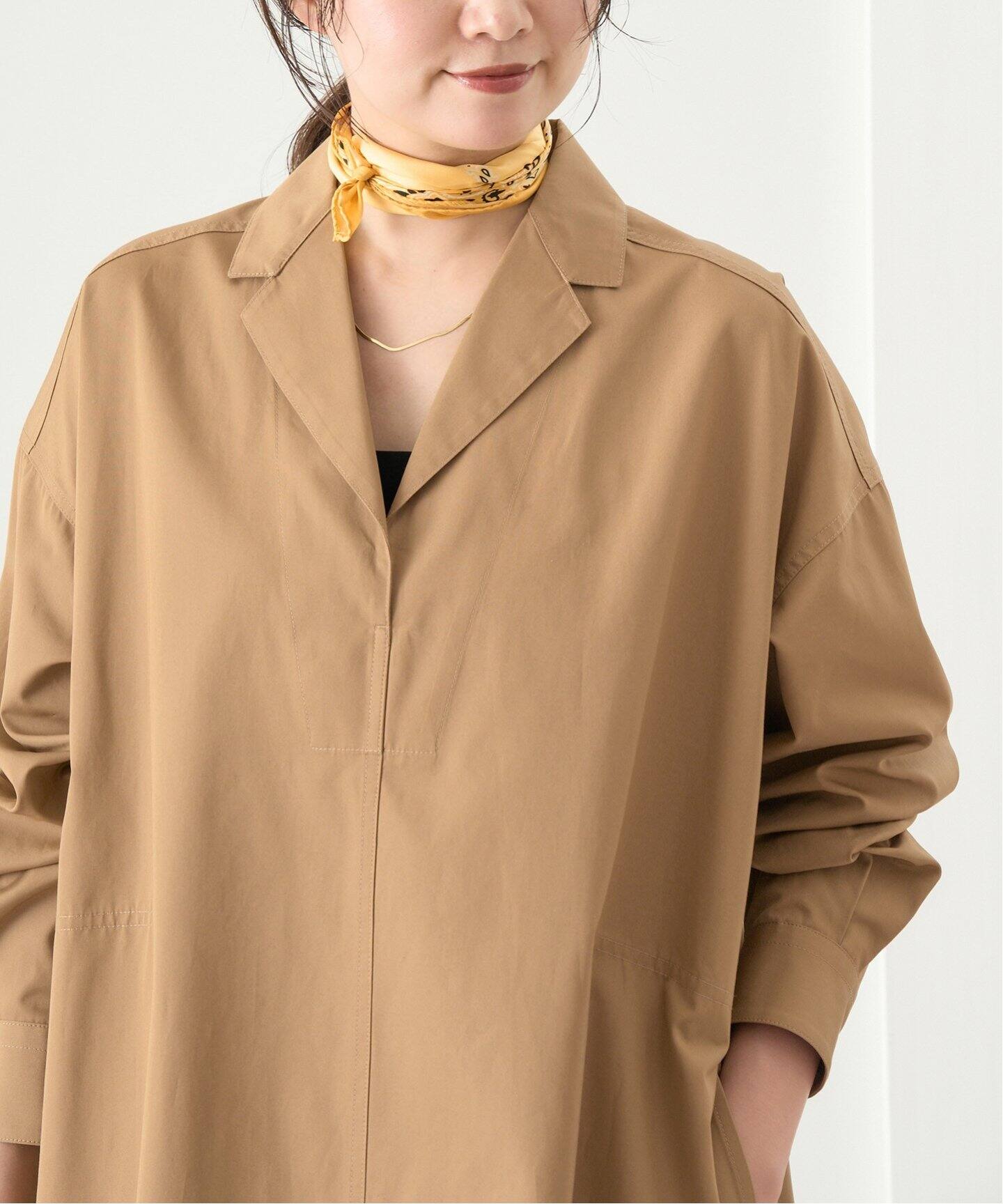 C.トロピカルシャツワンピース（シャツワンピース）｜IENA（イエナ）の  