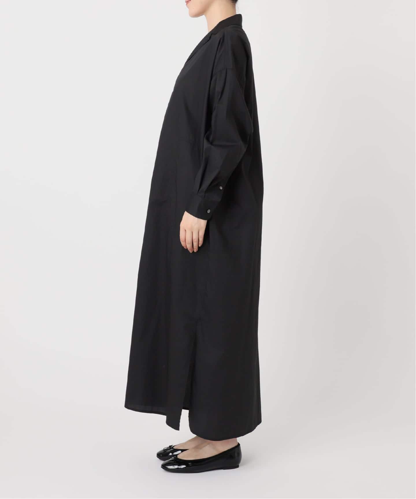 WEB限定/追加》ハイカウントツイルシャツワンピース（ワンピース