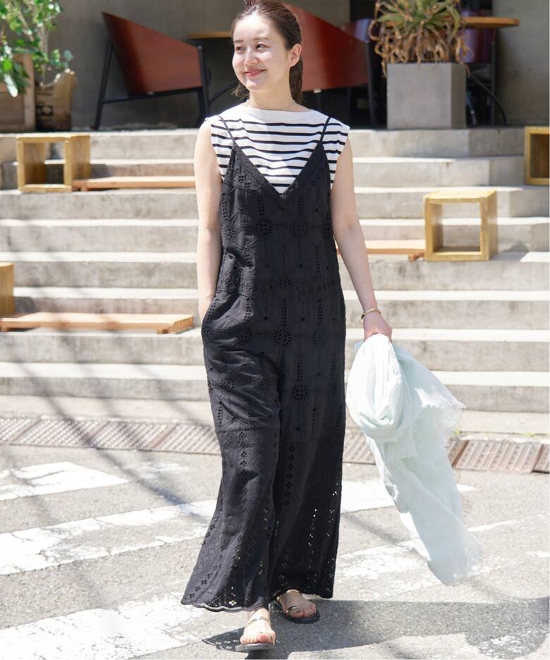 WEB限定/追加6》レースオールインワン（つなぎ／オールインワン  