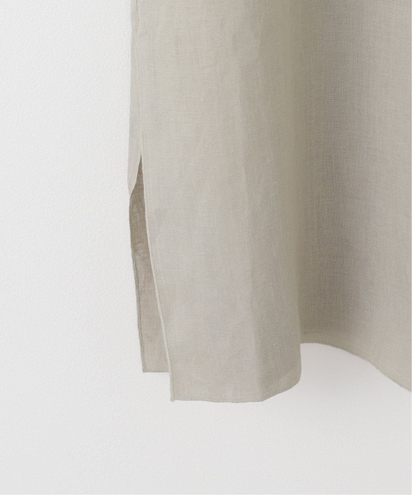 baserange ワンピース　ベージュ Baserange(ベースレンジ)/SHAW LONG SLEEVE KAFTAN(ショウ