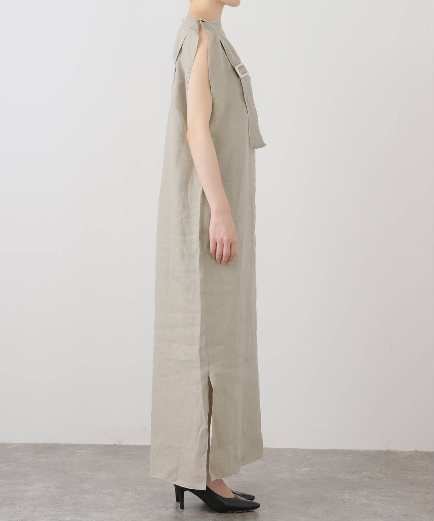 baserange ワンピース ベージュ BASERANGE/ベースレンジ FRAME DRESS ワンピース(ワンピース