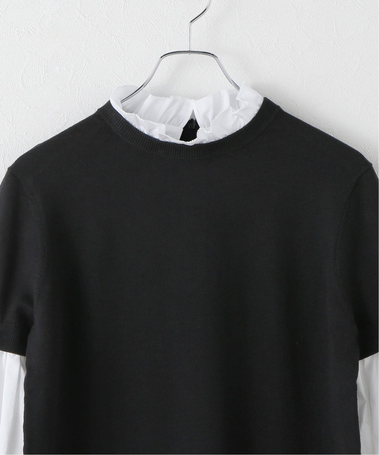 MARILYN MOON/マリリンムーン 14G WOOL 2WAY SLEEVE OP ワンピース