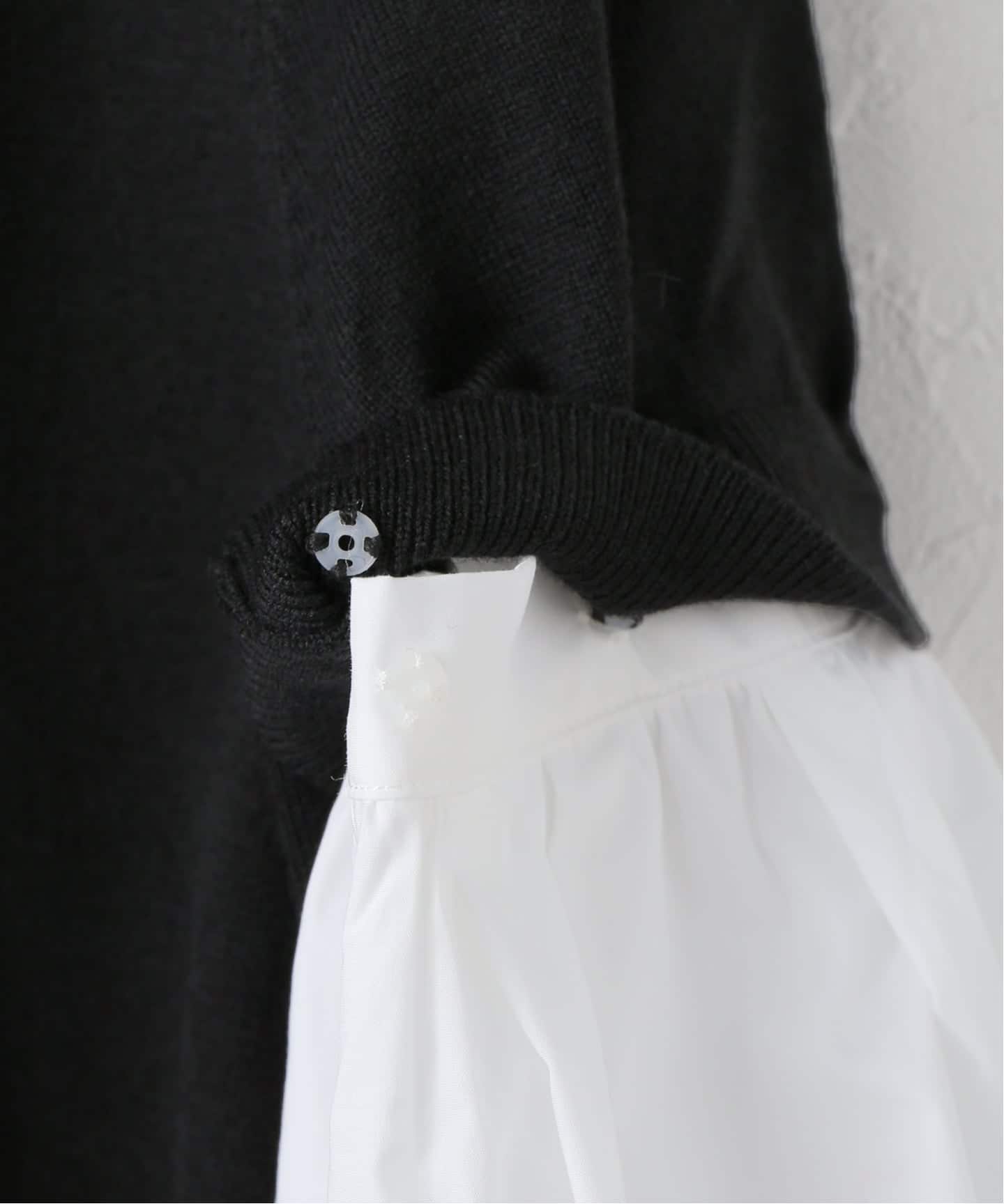 MARILYN MOON/マリリンムーン 14G WOOL 2WAY SLEEVE OP ワンピース