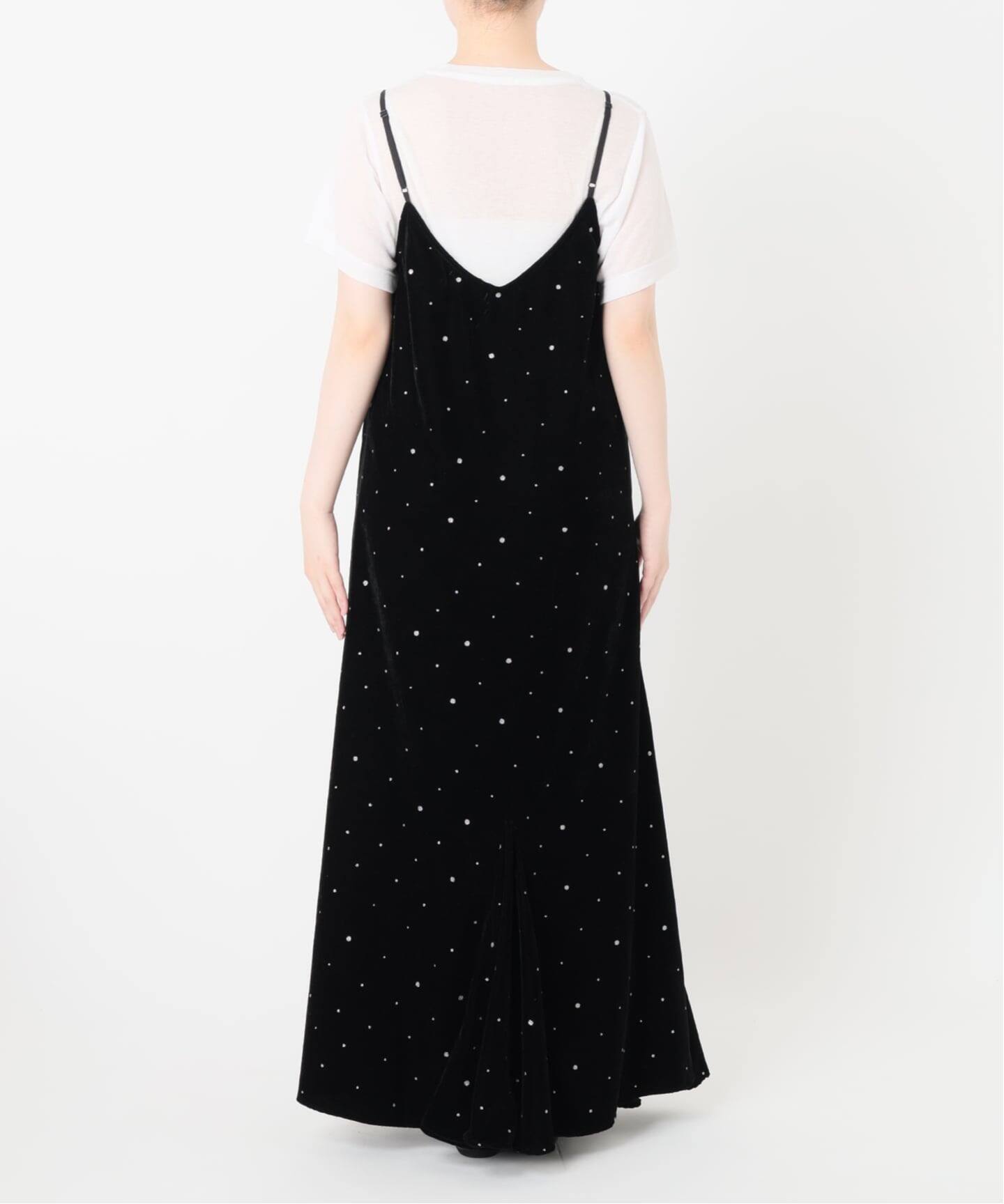 COUTURE D'ADAM/クチュールドアダム Glitter Dress ベロアワンピース