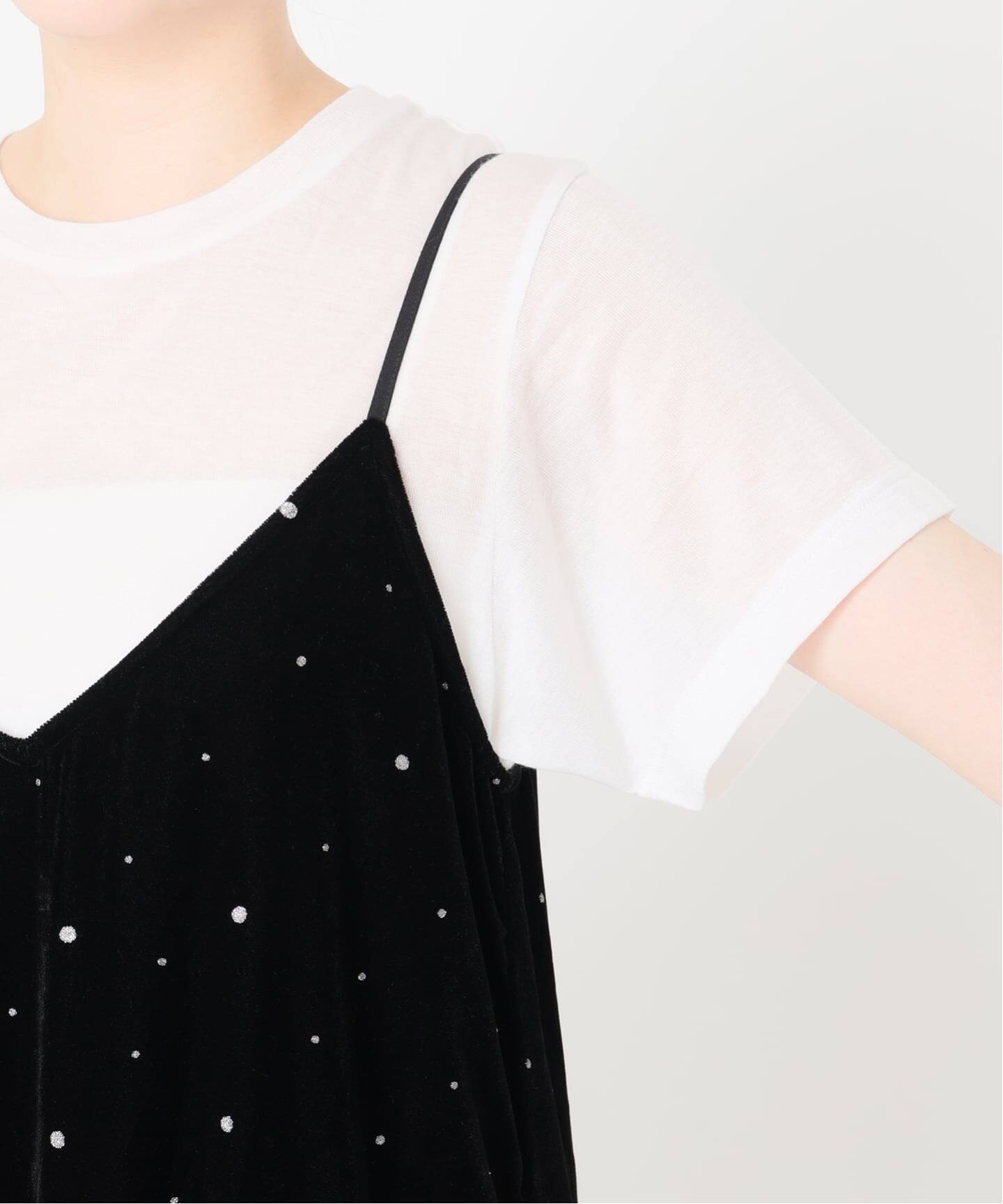 COUTURE D'ADAM クチュールアダム ベロアキャミワンピース COUTURE D'ADAM クチュールアダム ベロアキャミワンピース ADAM