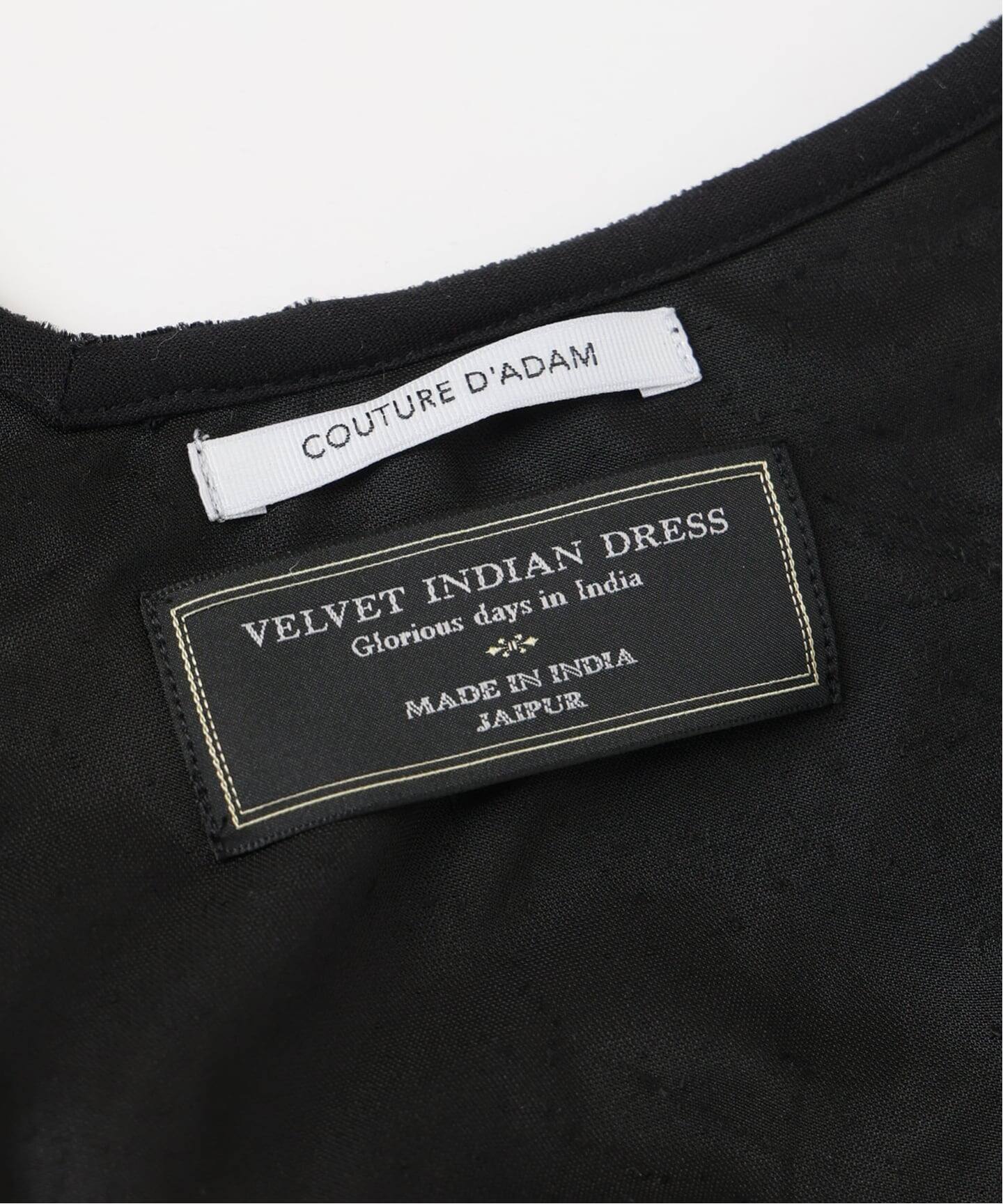 COUTURE D'ADAM/クチュールドアダム Glitter Dress ベロアワンピース