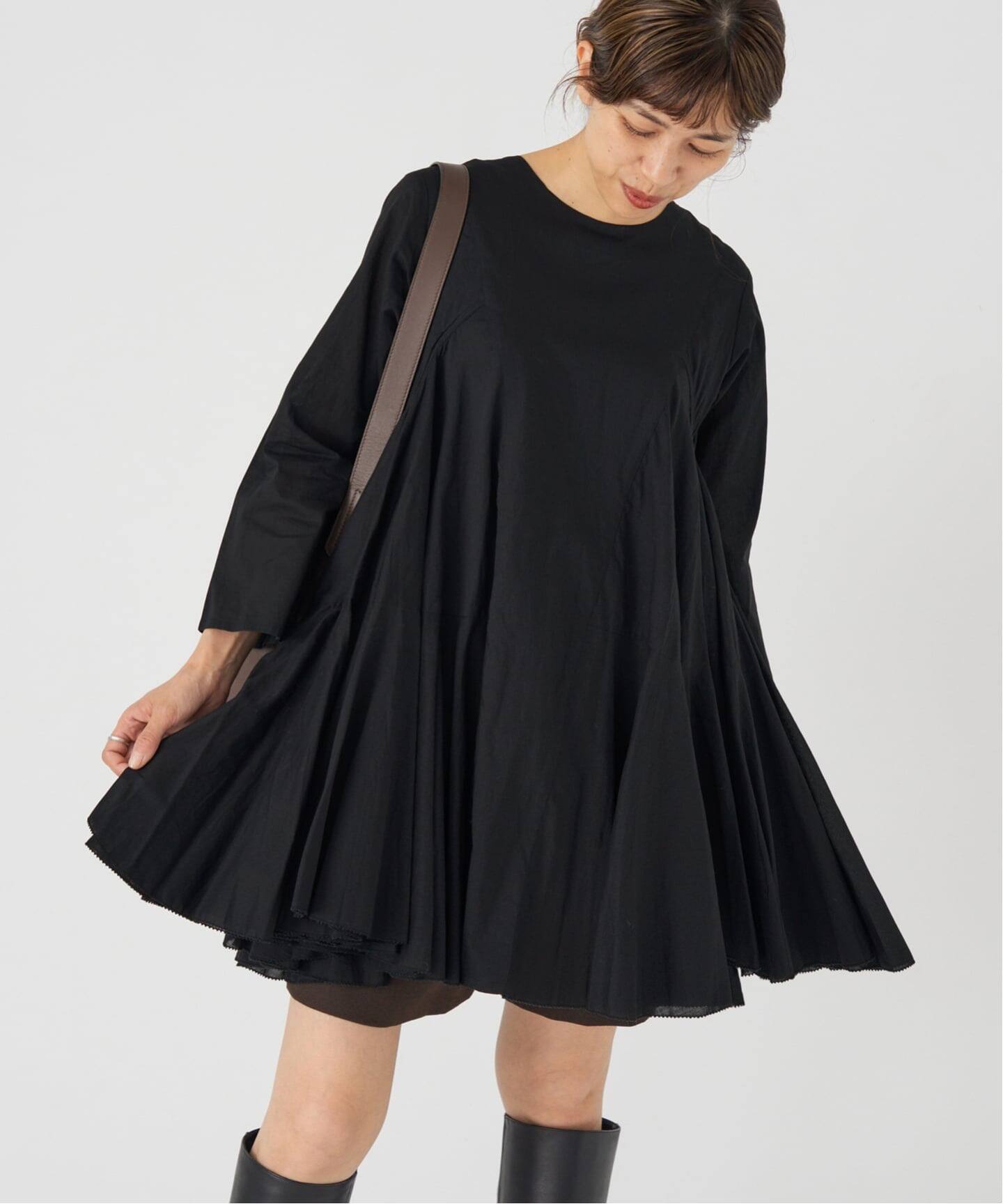 AAYUSHI今期完売ラッフルスリーブカットワークワンピース SFN0201〕ラッフルスリーブカットワークワンピース | AAYUSHI