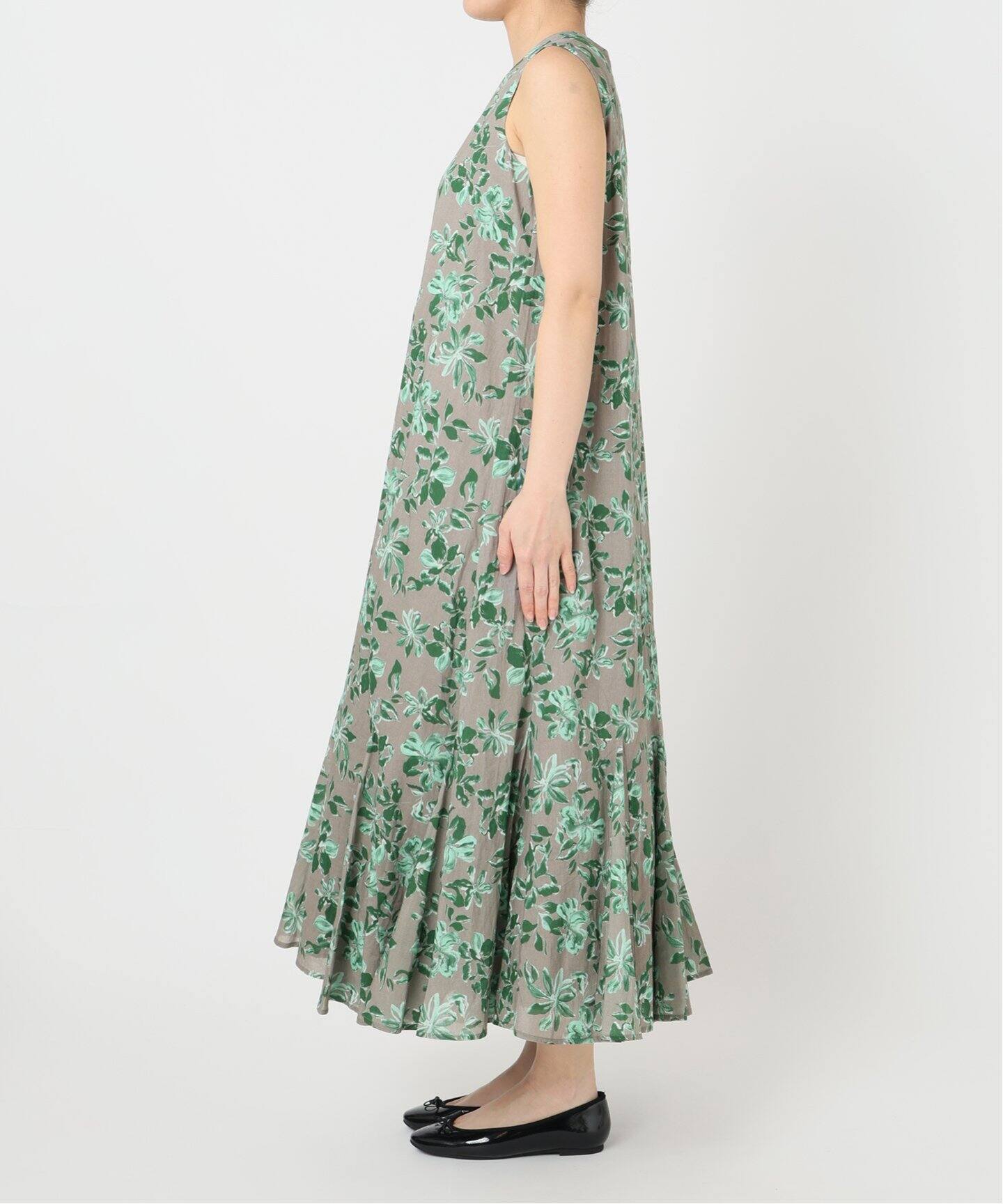 マ*ナ様 美品 マリハ MARIHA 海の月影のドレス ノースリーブロングワンピ 別注》【MARIHA/マリハ】夏の月影のドレス ノースリーブ Polka