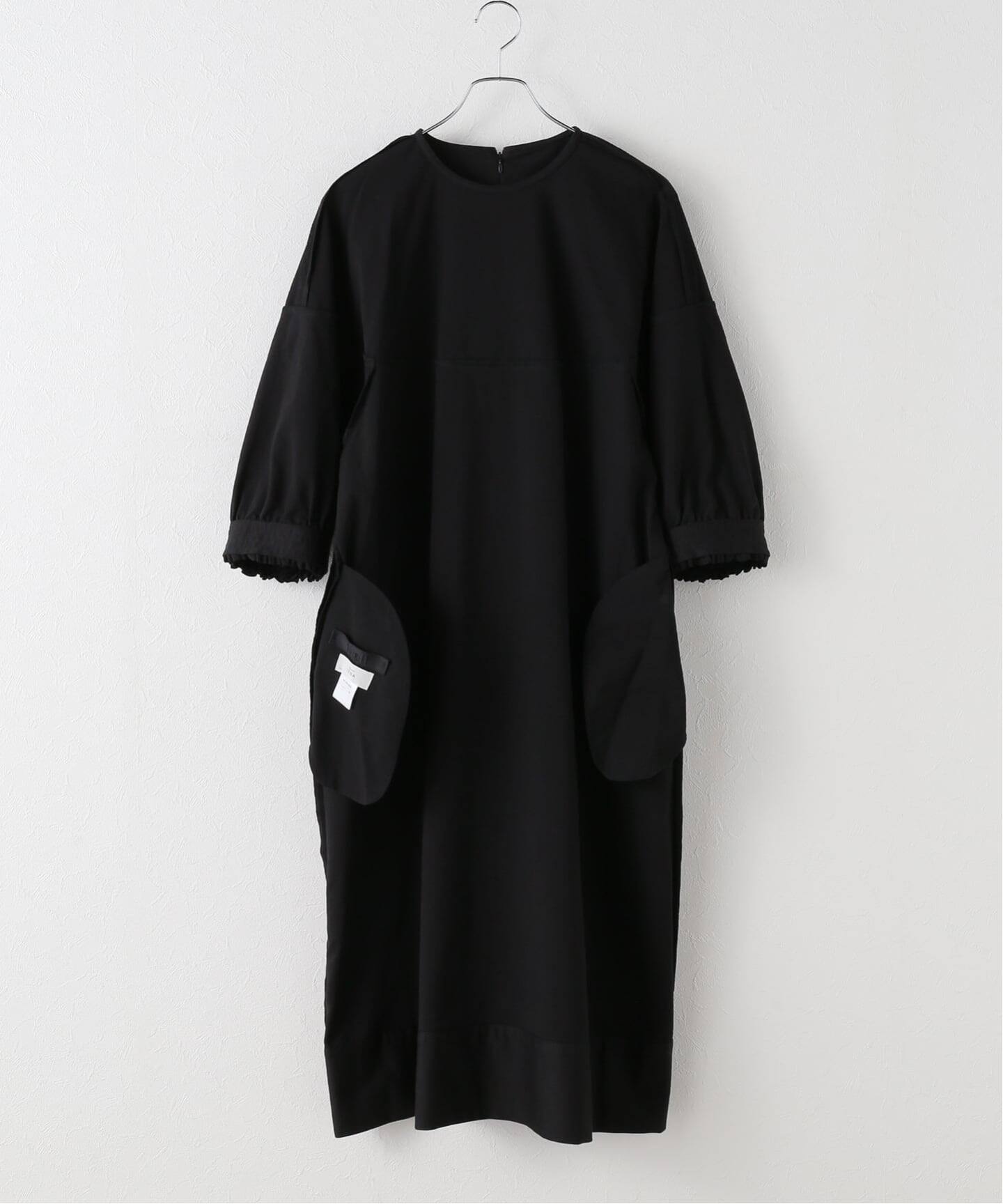 Maison IENA 別注 Nell/ネル 袖フリルワンピース 252-40292