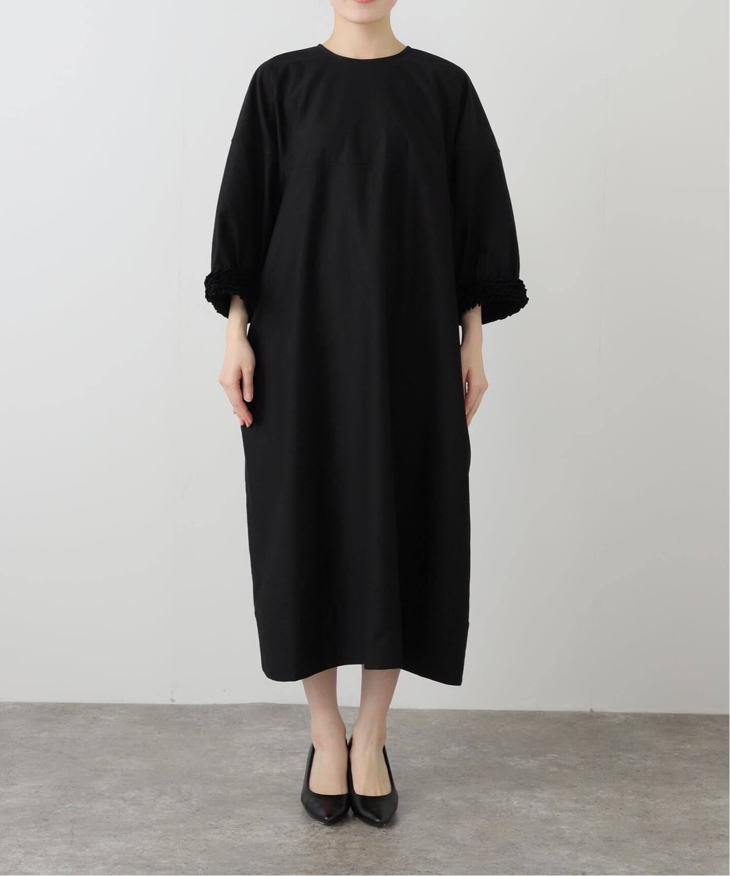 Maison IENA 別注 Nell/ネル 袖フリルワンピース 252-40292