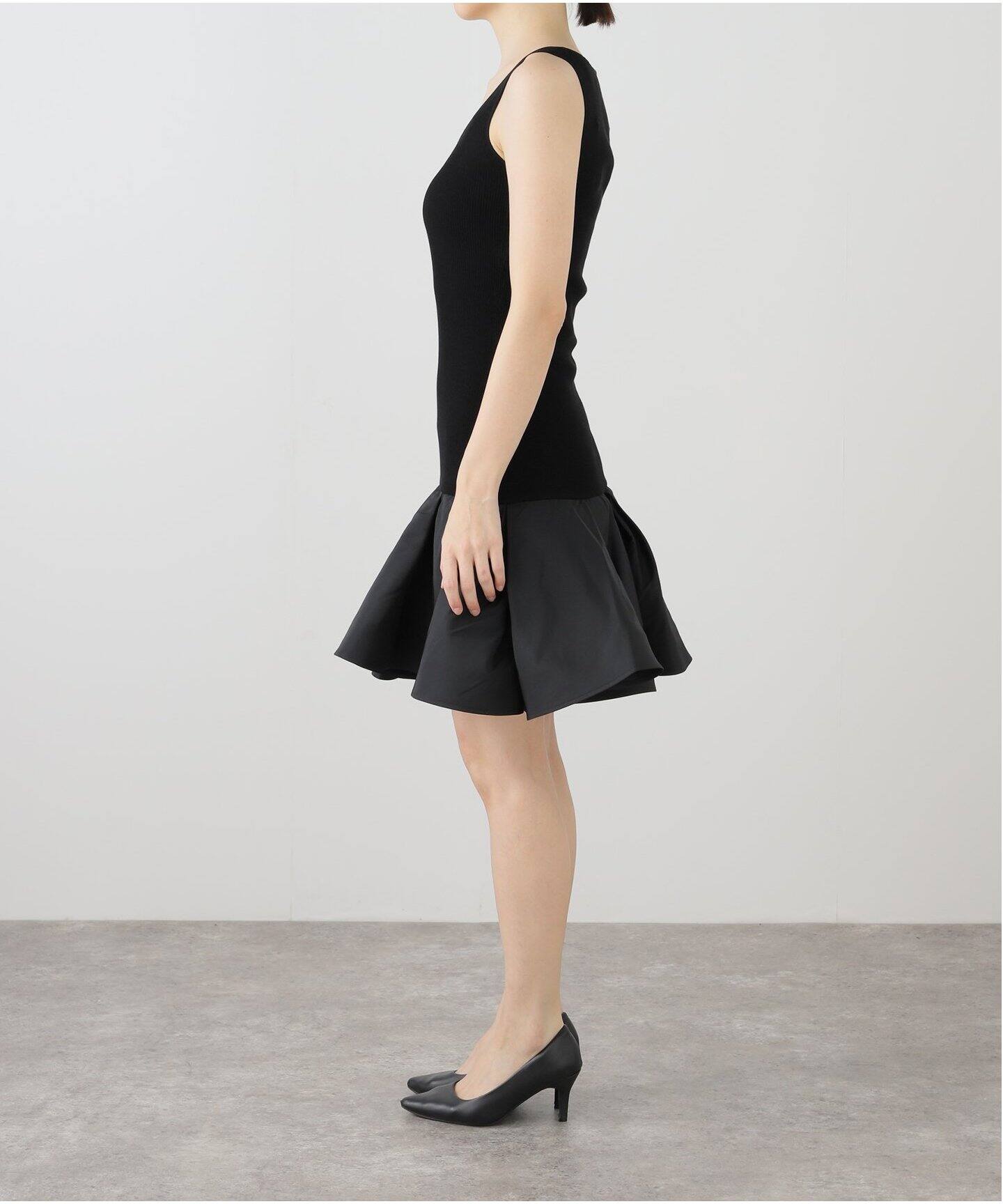 NINA RICCI/ニナ リッチ SLEEVELESS KNIT DRESS ワンピース 