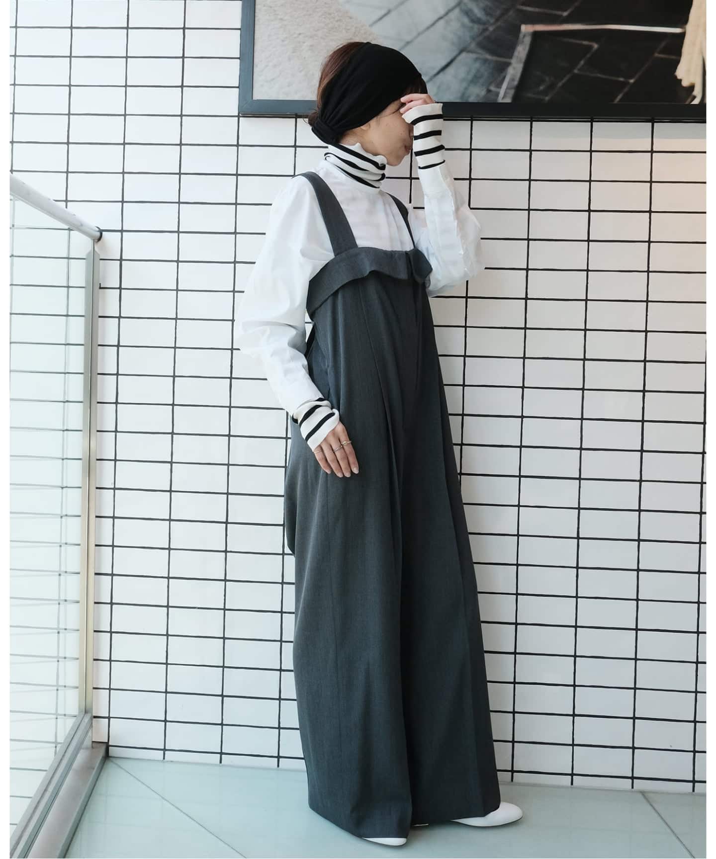 Maison IENA 別注 Nell/ネル サロペット 252-20261（サロペット