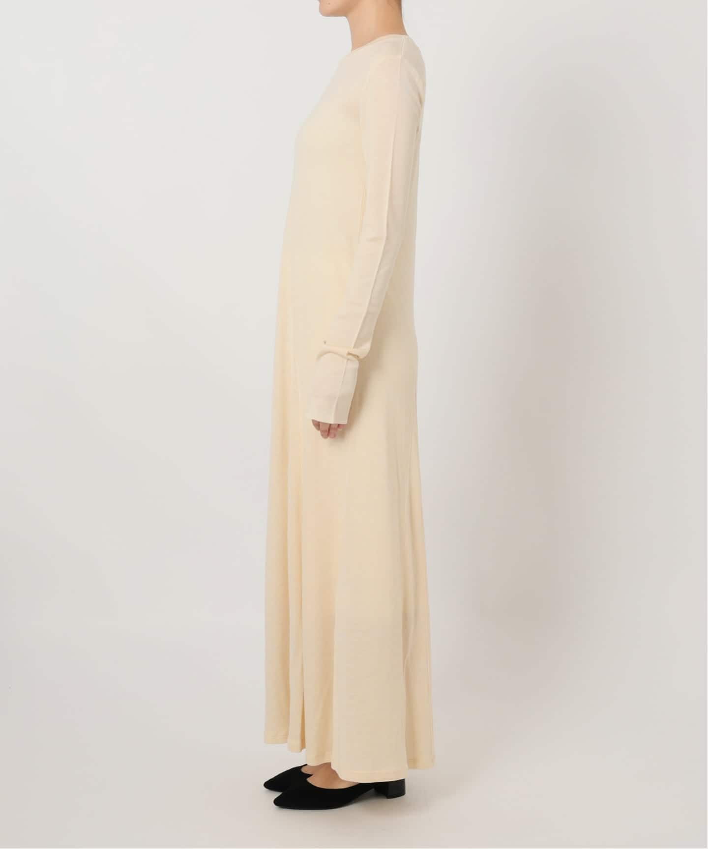 新品 SLOBE IENA ニット　POLLONE フレアワンピース ウール SLOBE IENA（スローブイエナ）の「POLLONEフレアワンピース