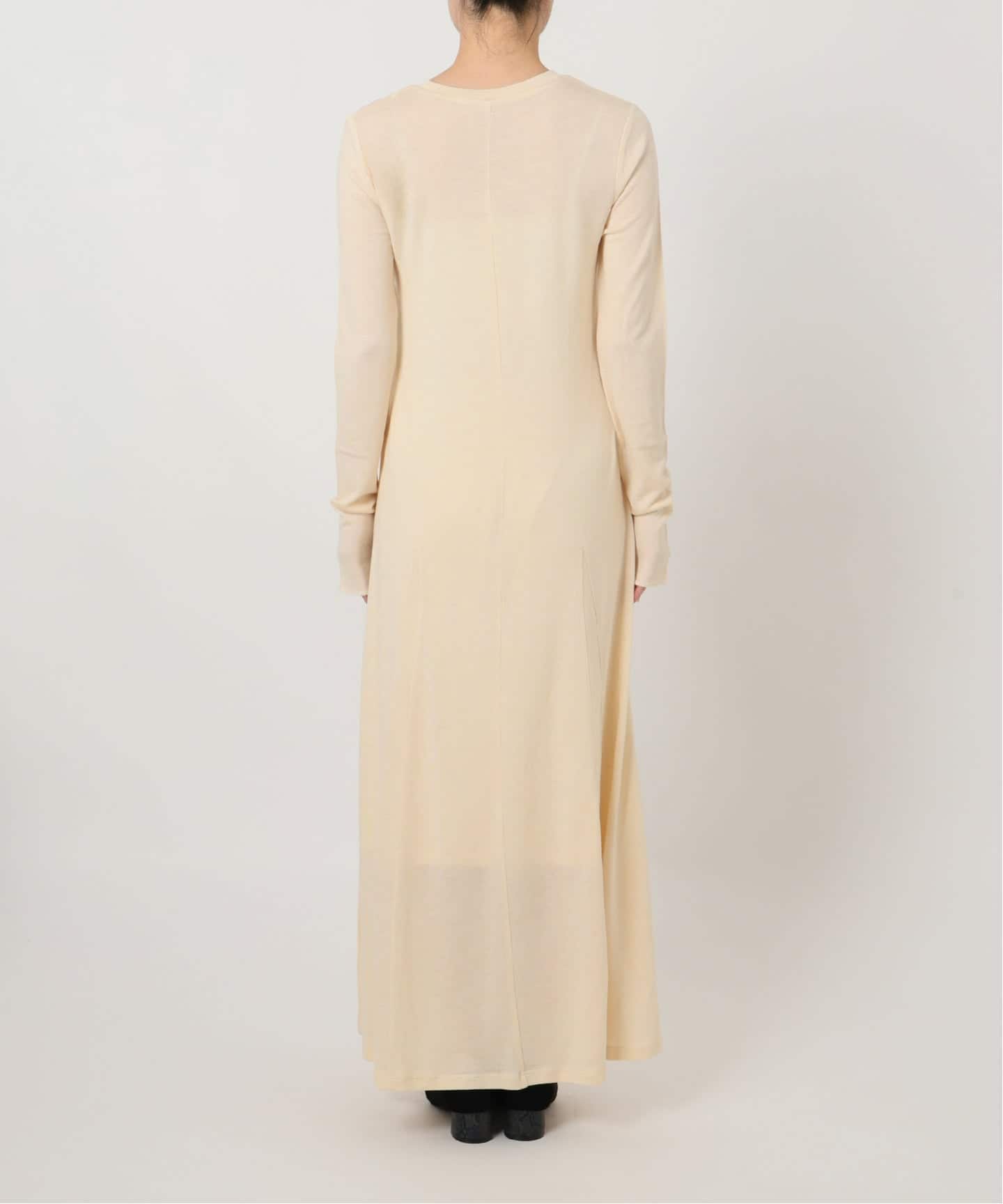 ウール混ジャージーフレアワンピース（ワンピース）｜SLOBE IENA