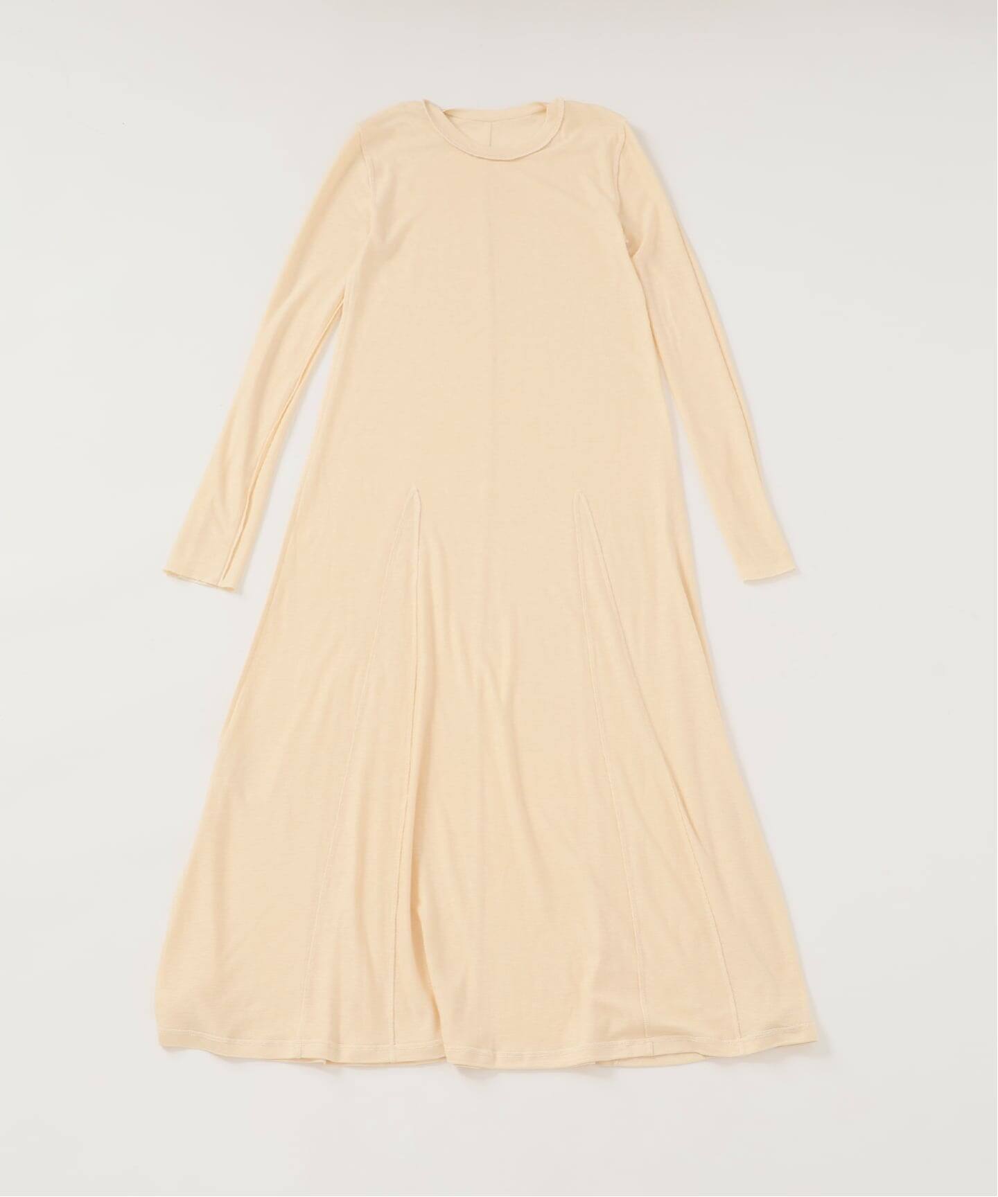 ウール混ジャージーフレアワンピース（ワンピース）｜SLOBE IENA