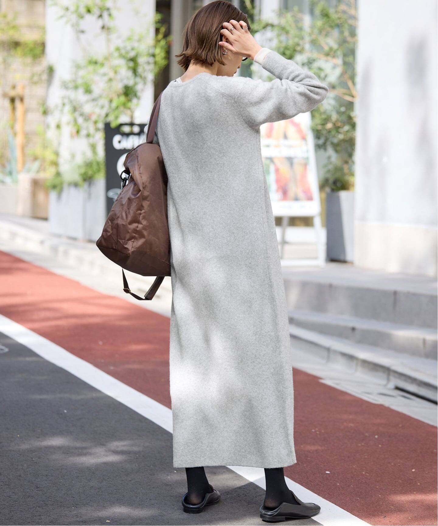 エアリーヘンリーニットワンピース（ニットワンピース）｜SLOBE IENA