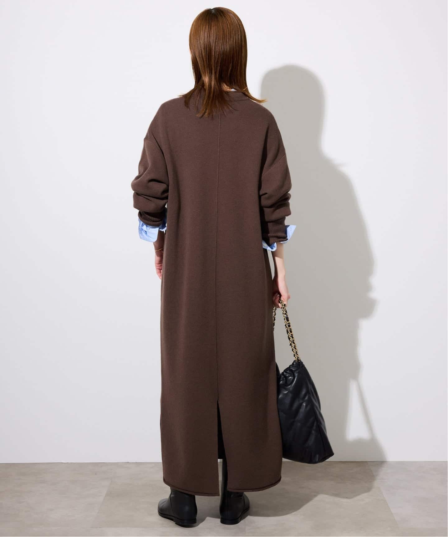 WEB限定/追加》ウォッシャブルスムース ニットワンピース（ニット