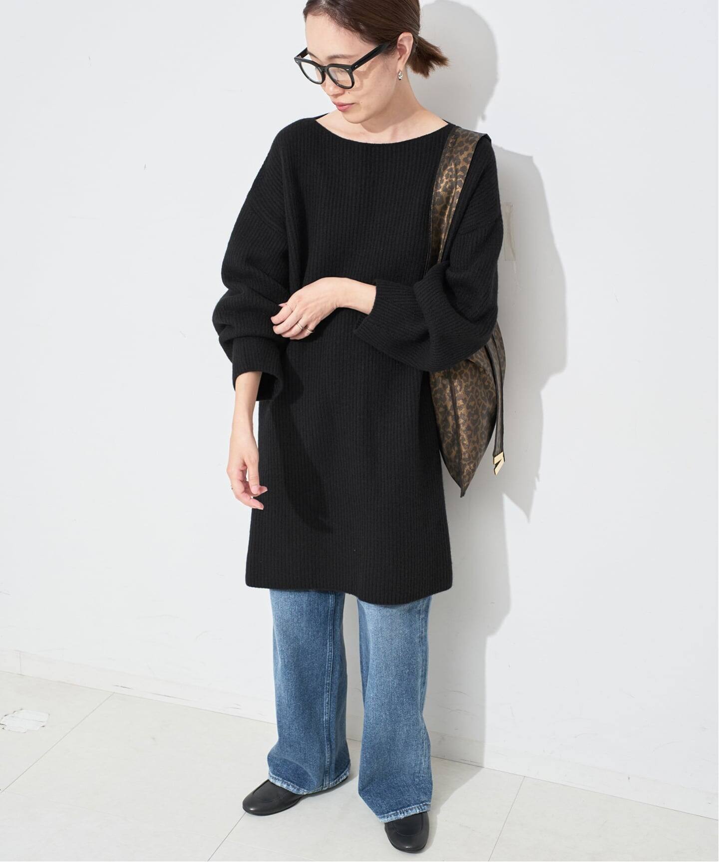 WEB限定/追加》ファインウールニットミニワンピース（ワンピース