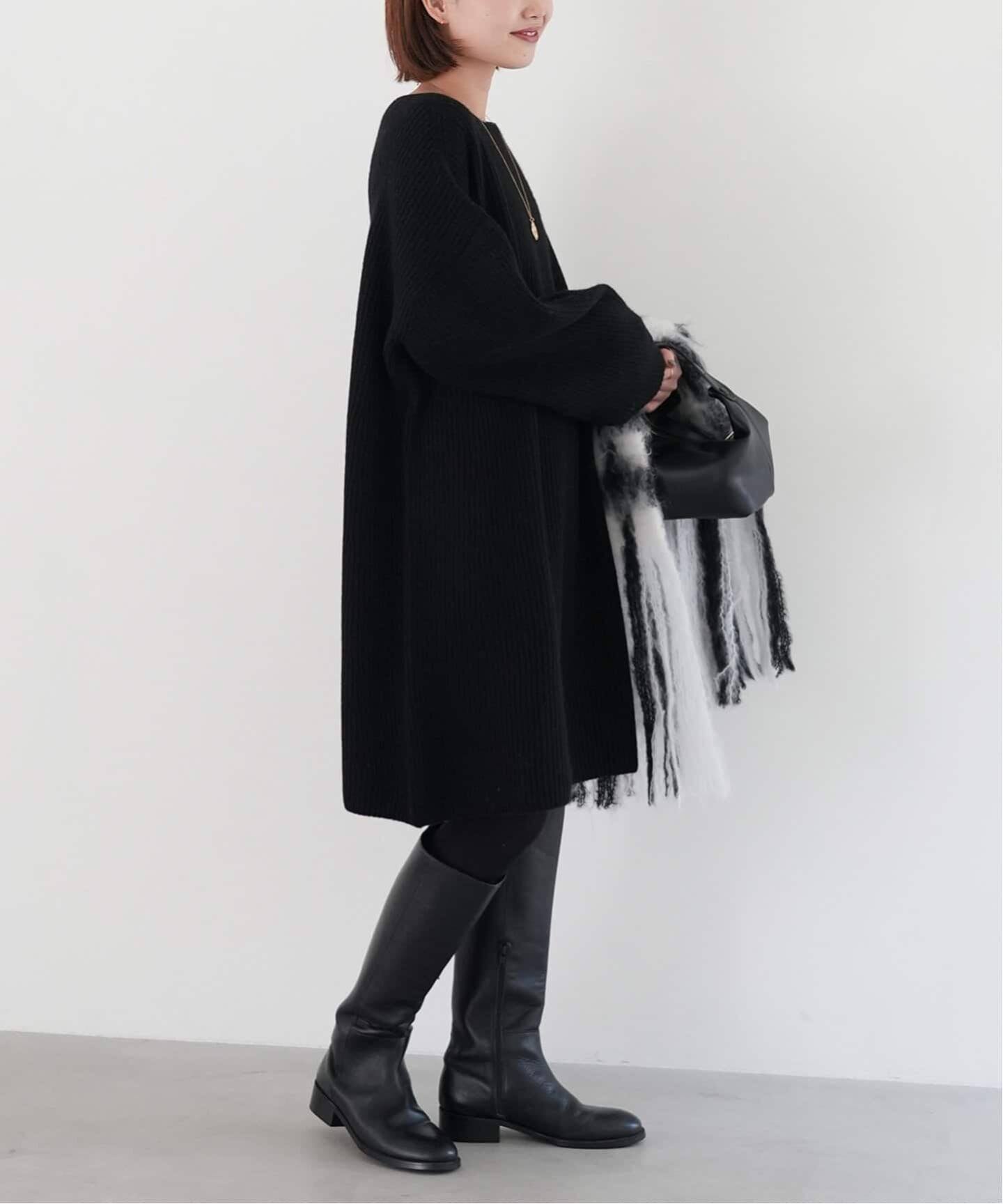 【新品】SLOBE IENAファインウールニットミニワンピース 追加4》ファインウールニットミニワンピース | スローブ イエナ