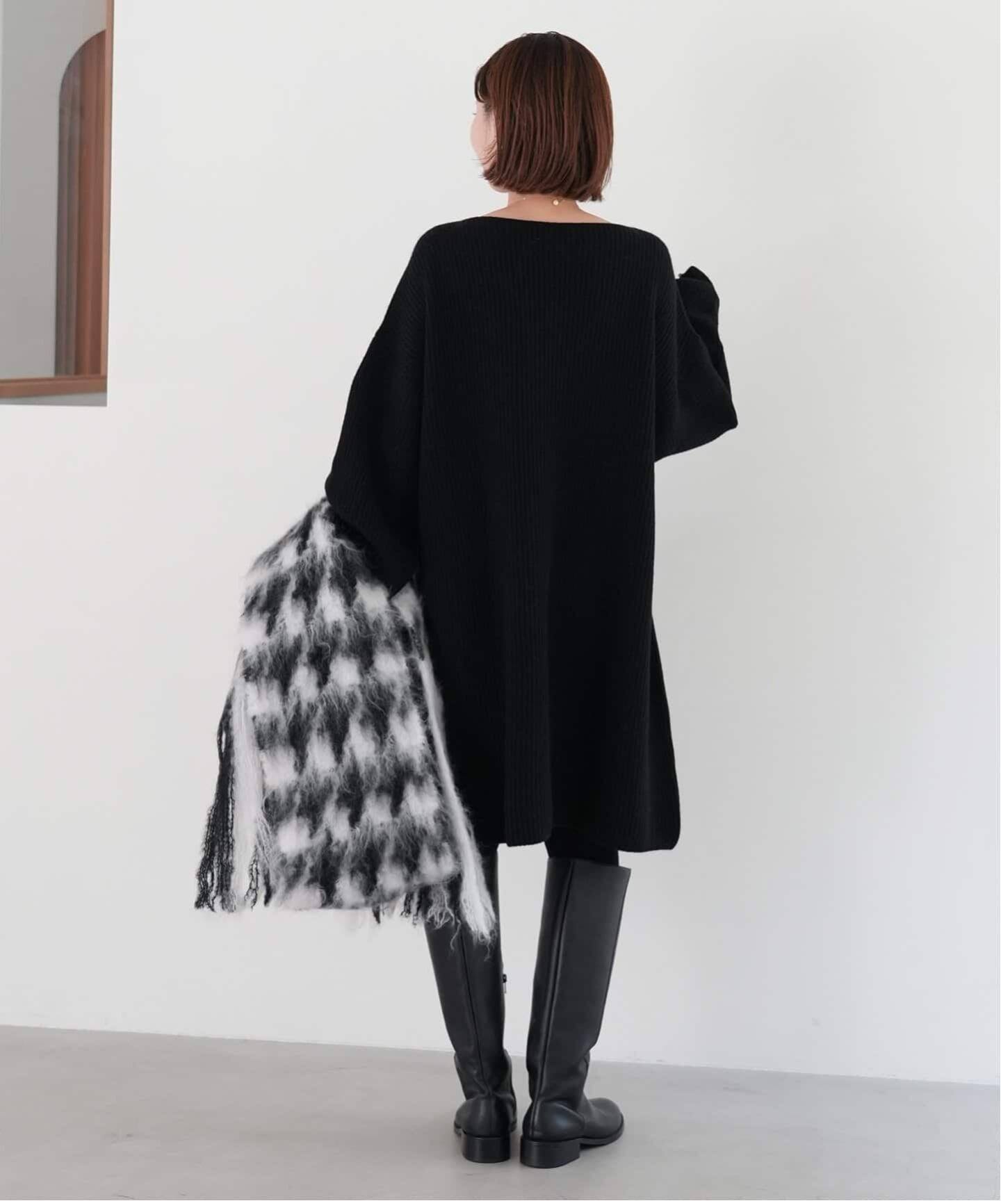 WEB限定/追加》ファインウールニットミニワンピース（ワンピース