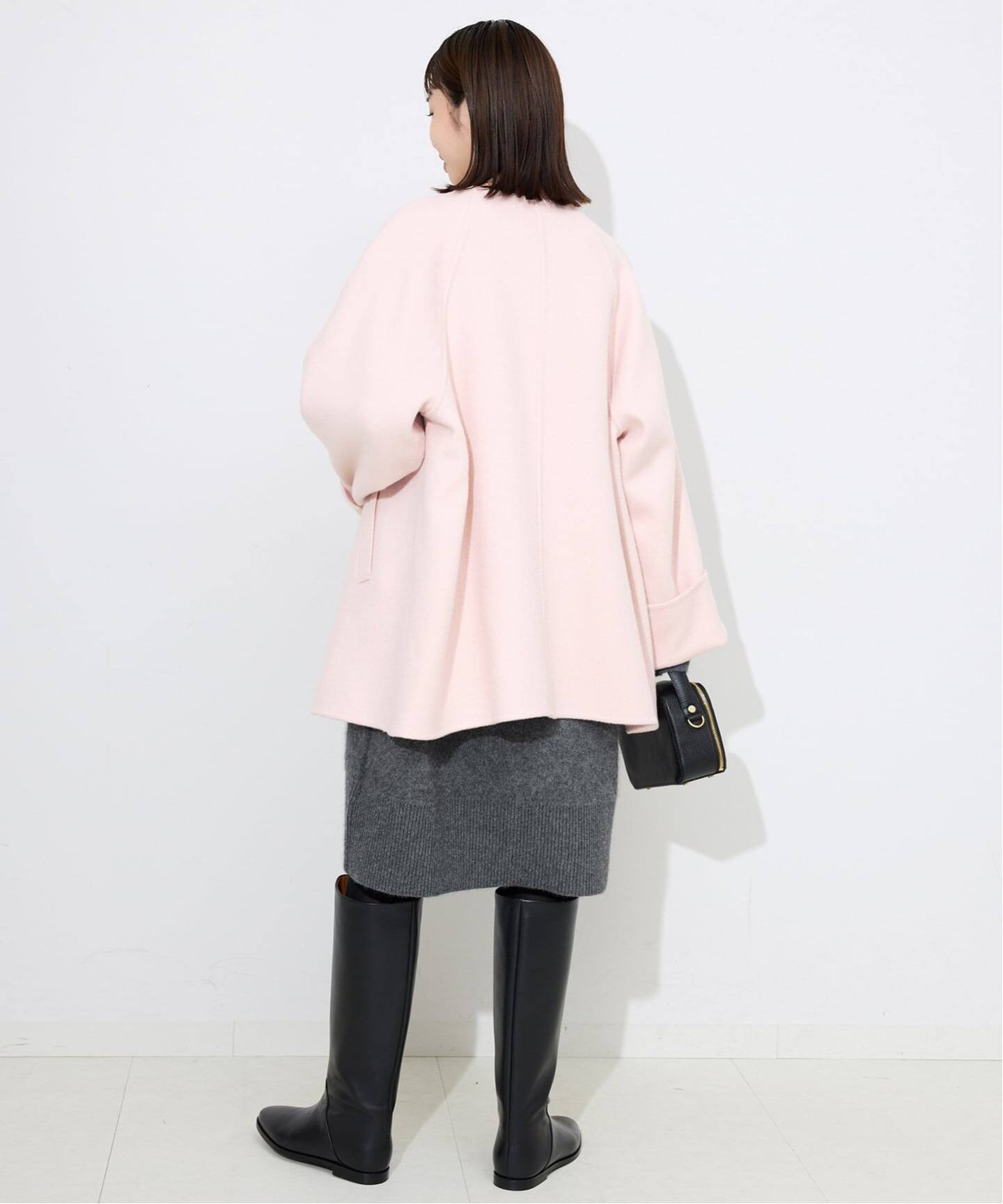 SLOBE IENA　スローブイエナ　ファインウールニット　ミニワンピース 追加予約》ウォッシャブルファーリーミニワンピース（ニット