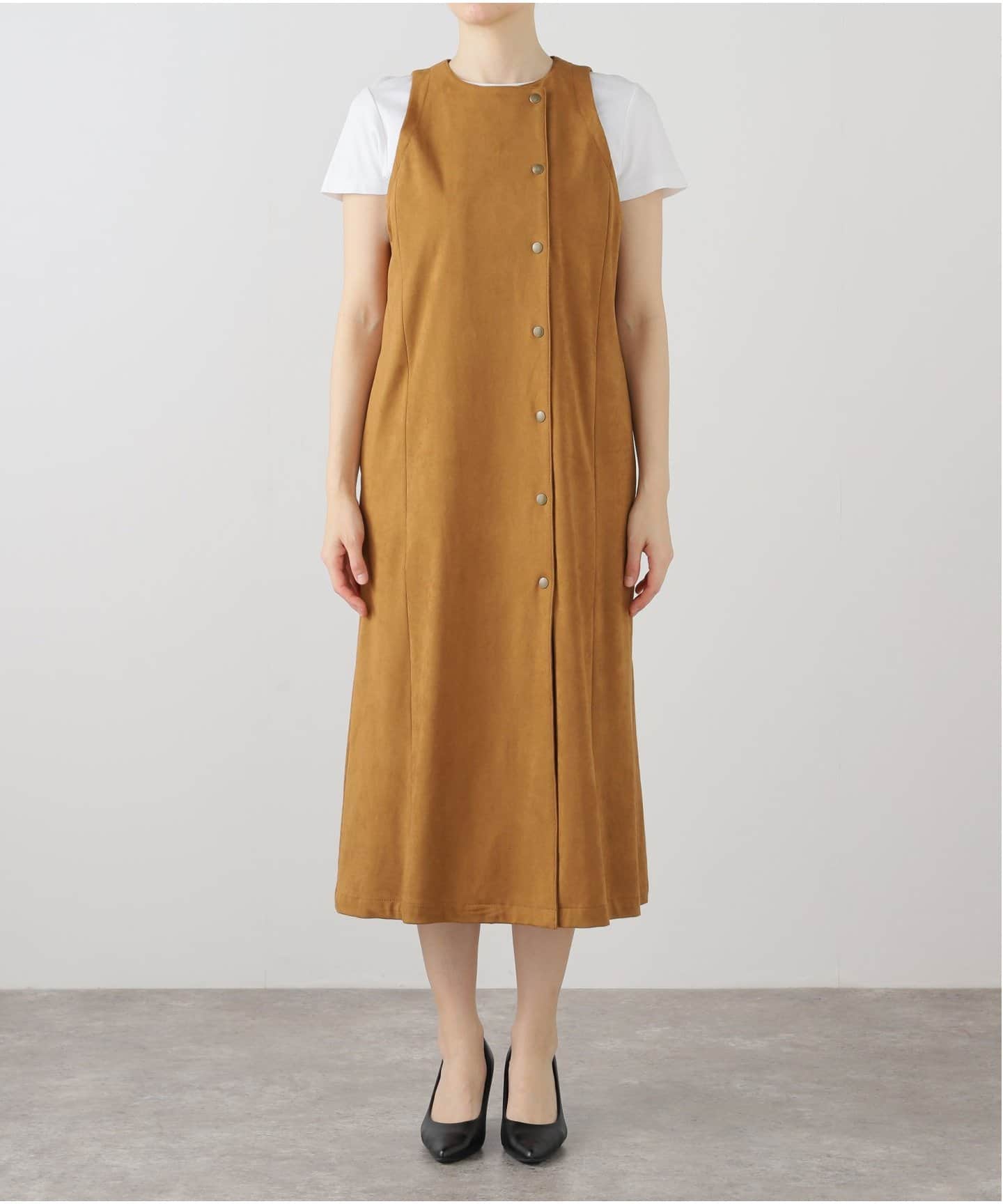 【タグ付き新品未使用品】スローブイエナ　FAKE SUEDEタイトスカート スローブイエナ FAKE SUEDE タイトスカート スカート