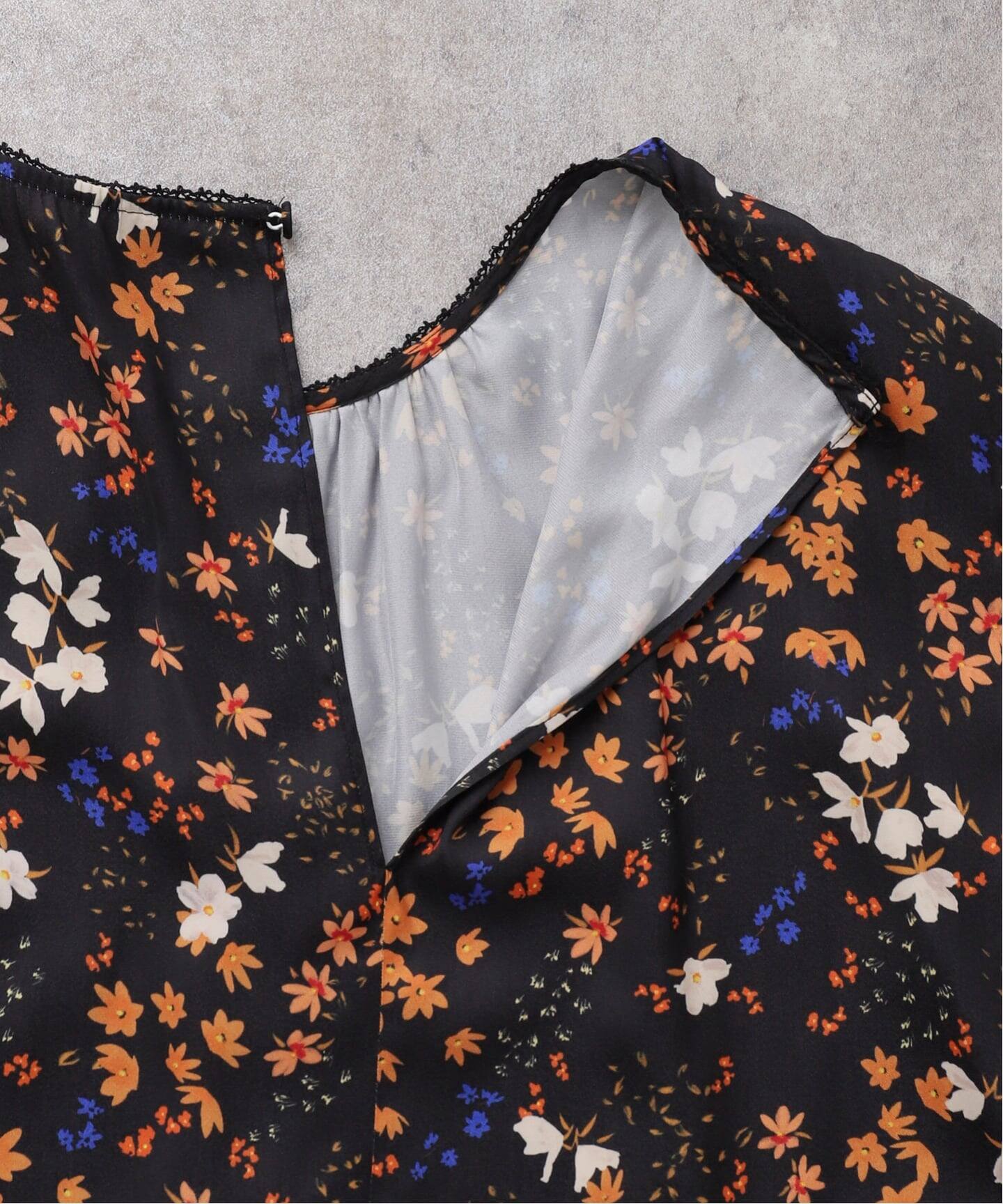 flowerprint ティアードワンピース（ワンピース）｜SLOBE IENA