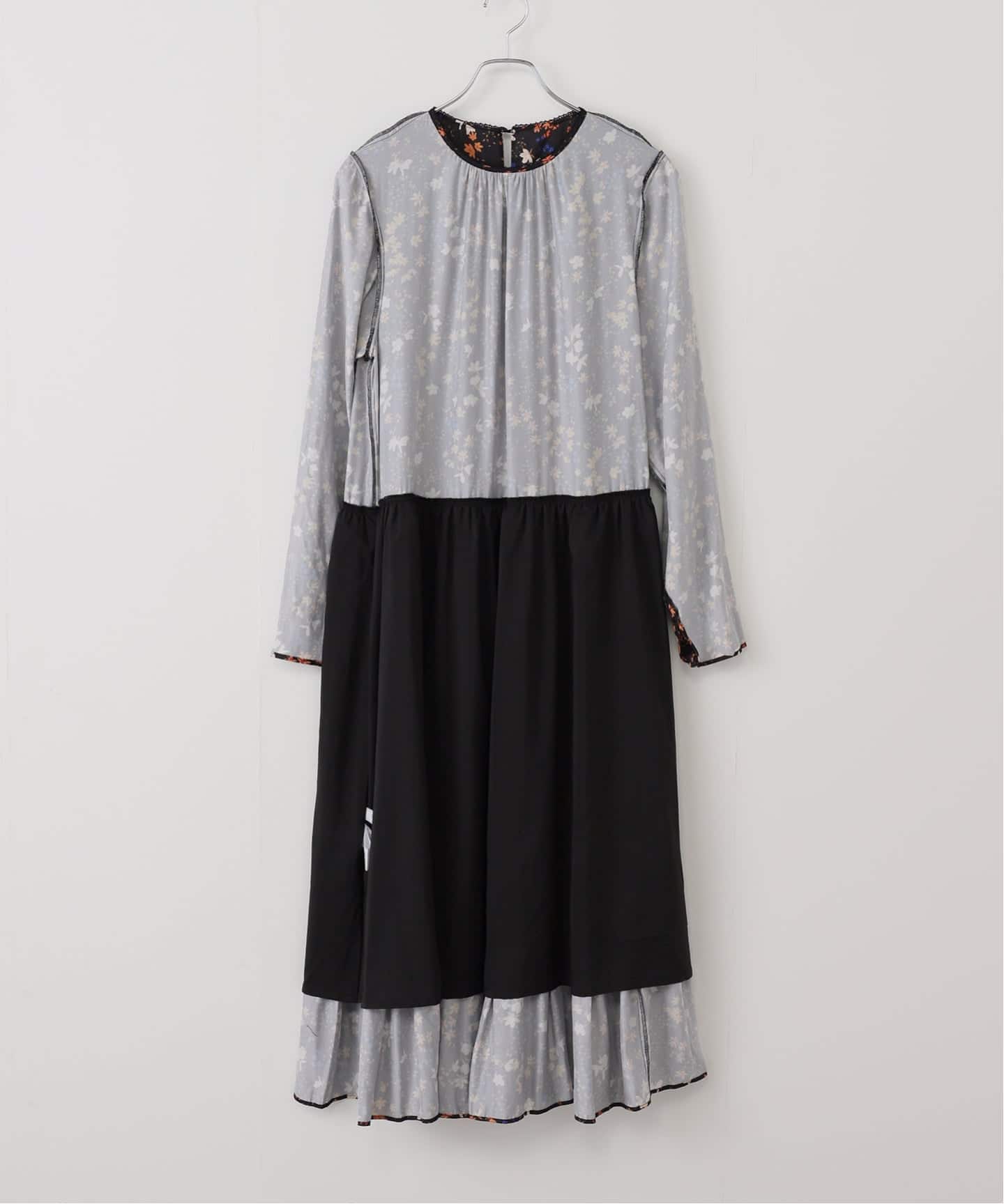 flowerprint ティアードワンピース（ワンピース）｜SLOBE IENA