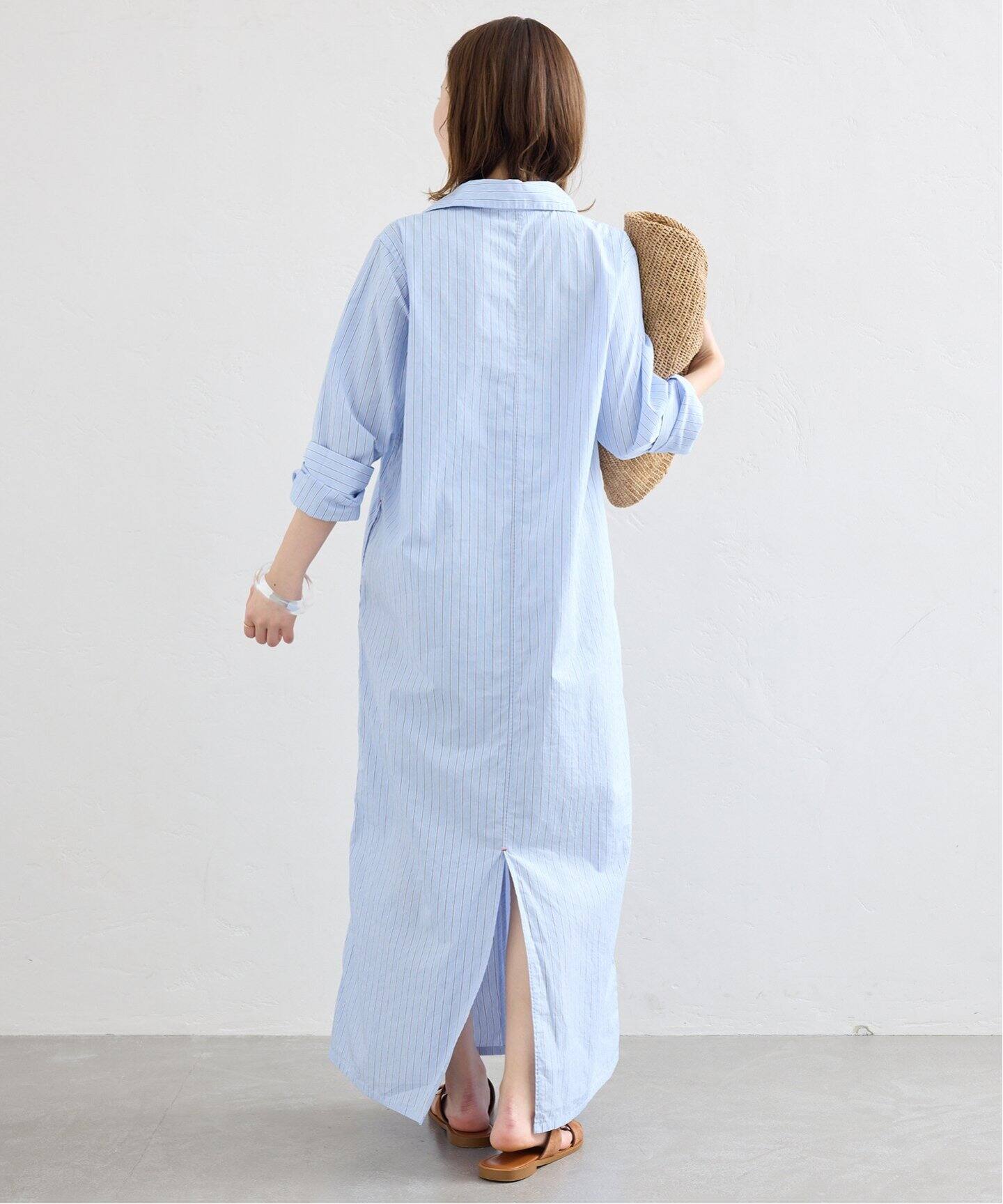 パジャマストライプスキッパーワンピース（ワンピース）｜SLOBE IENA  