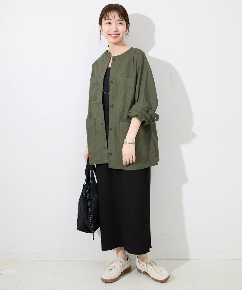 2枚セット/ウォッシャブル》ジャージジャンパースカート×5分袖 Tシャツ 