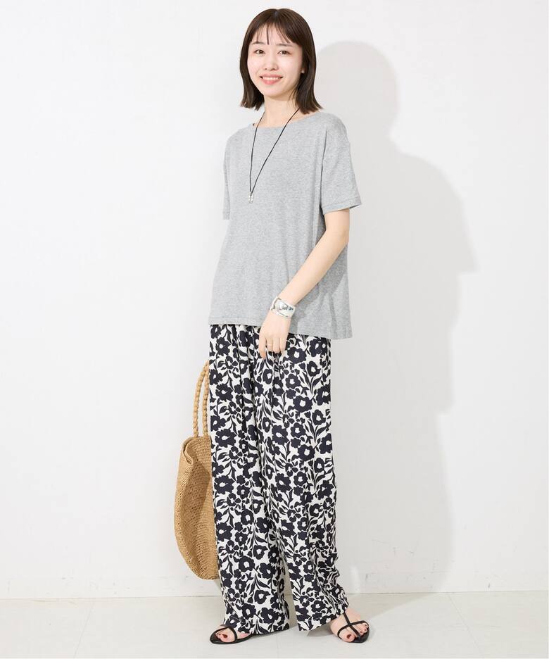 2枚セット/ウォッシャブル》ジャージジャンパースカート×5分袖 Tシャツ 