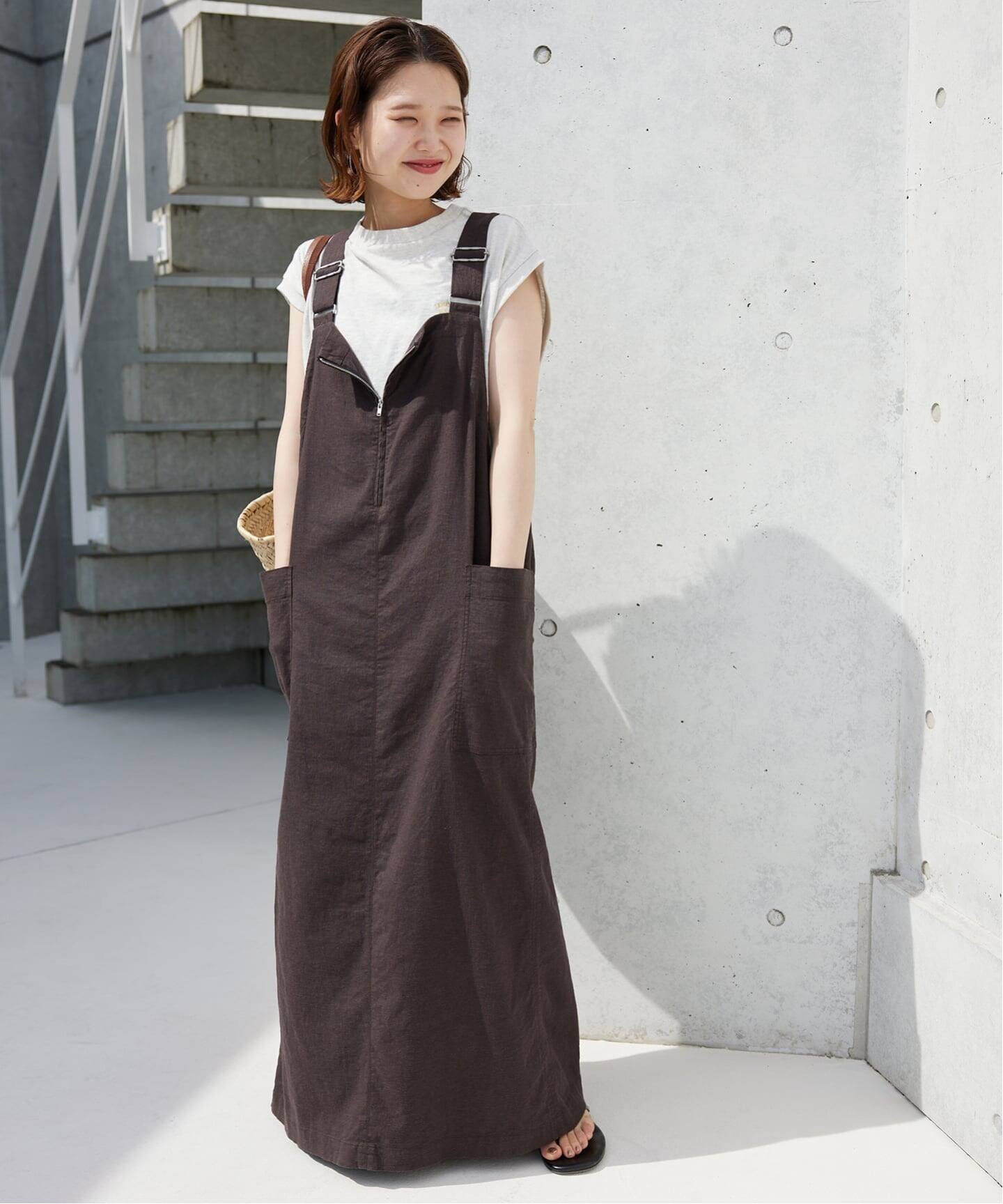 WEB限定/追加予約》アイラインジャンパースカート（ワンピース  