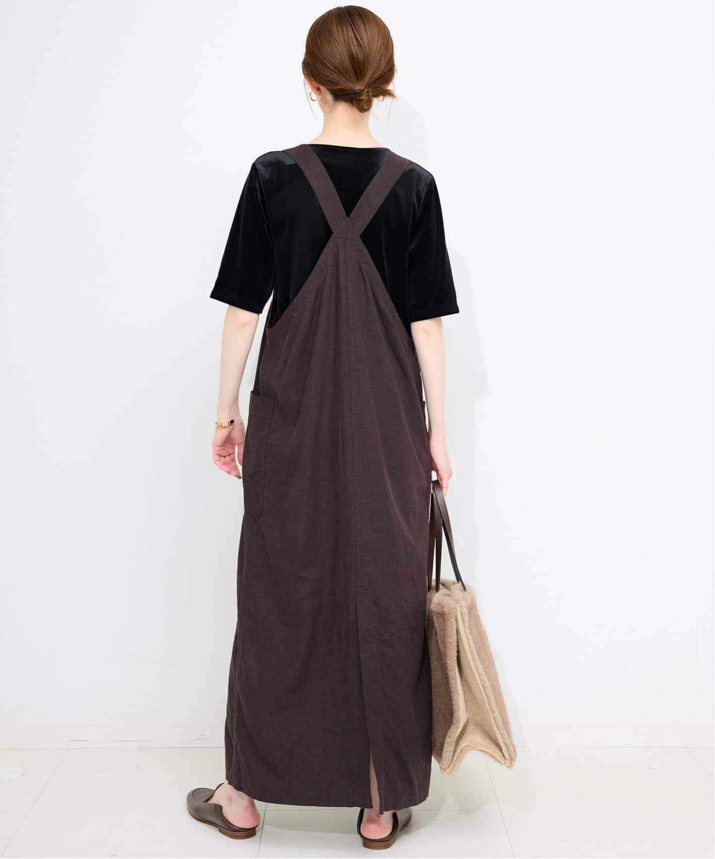 WEB/一部店舗限定/追加2》アイラインジャンパースカート（ワンピース