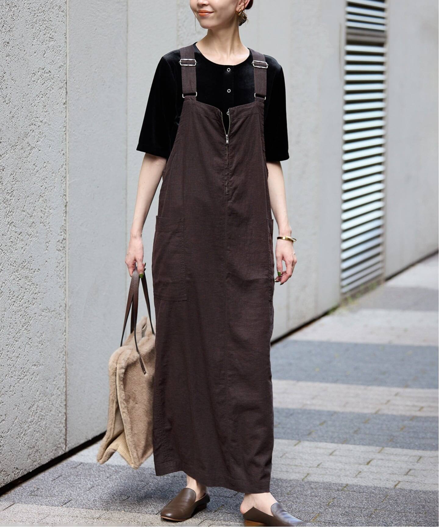 WEB/一部店舗限定/追加2予約》アイラインジャンパースカート  