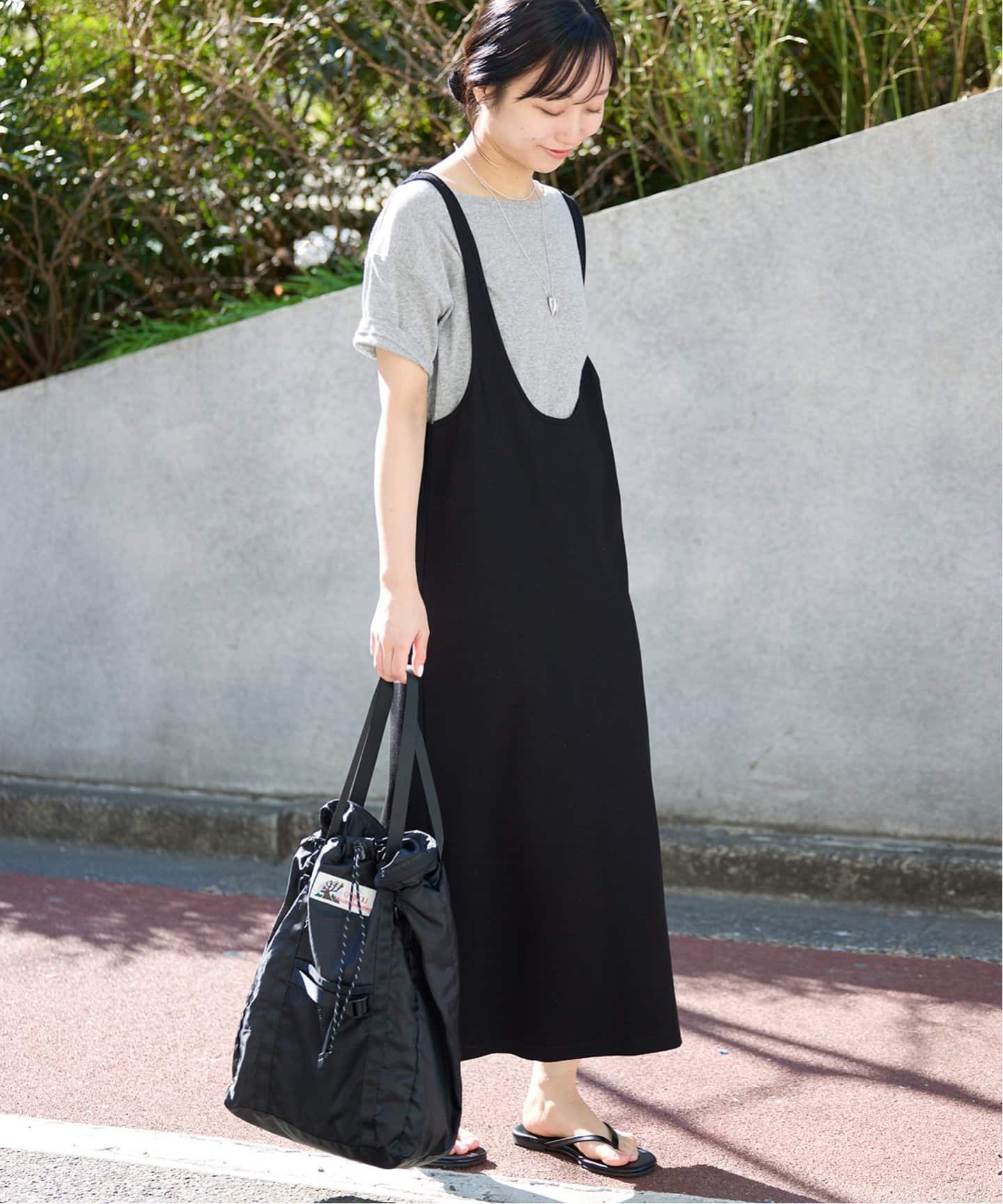 スローブイエナ　ジャンパースカート×Tシャツセット　新品 WEB限定/追加》ジャージジャンパースカート×5分袖 Tシャツセット