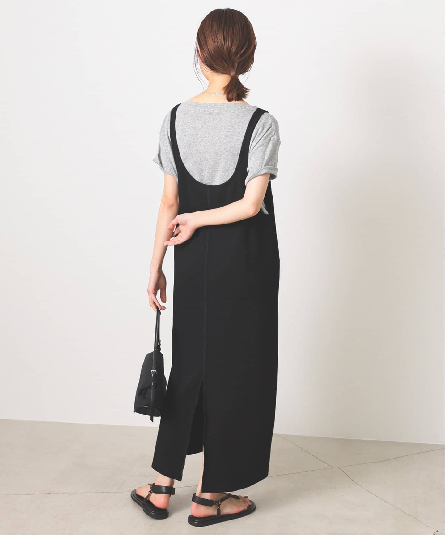 スローブイエナ　ジャンパースカート×Tシャツセット　新品 WEB限定/追加》ジャージジャンパースカート×5分袖 Tシャツセット