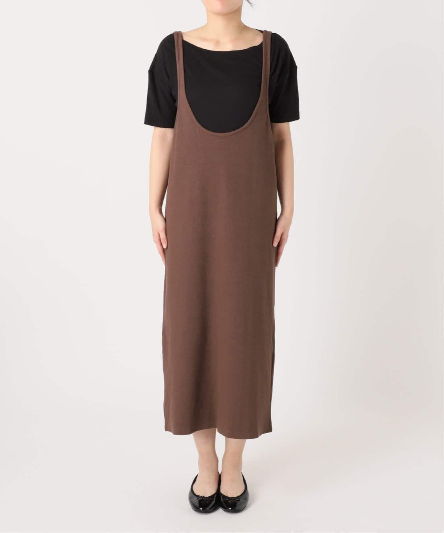 SLOBE IENA ジャージジャンパースカート*5分袖 Tシャツセット SLOBE IENA｜《WEB限定/追加》ジャージジャンパースカート*5分袖