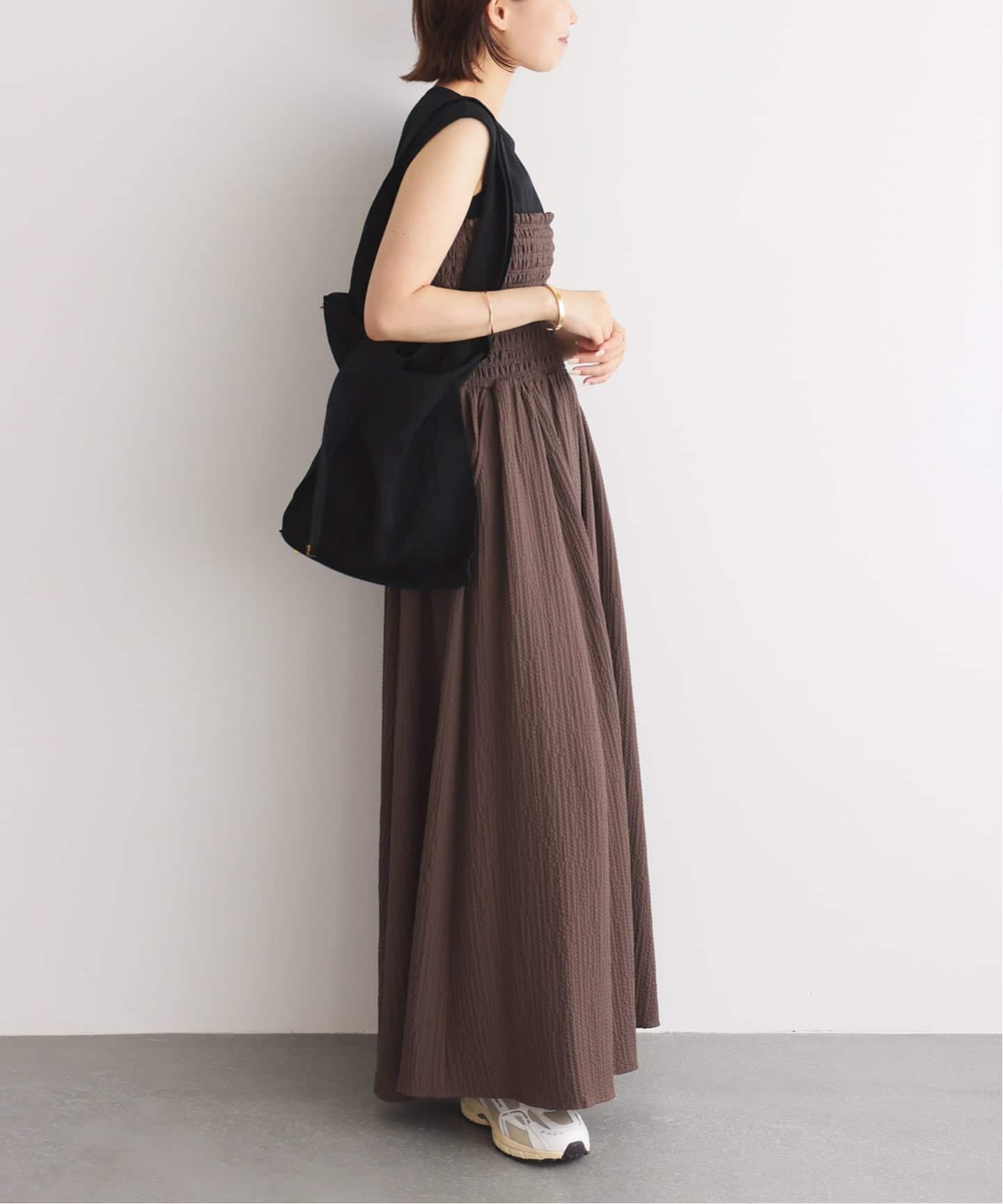 新品未使用SLOBE IENA　（2枚セット＞ セットシャーリングワンピース 2枚セット》セットシャーリングワンピース（ワンピース）｜SLOBE IENA