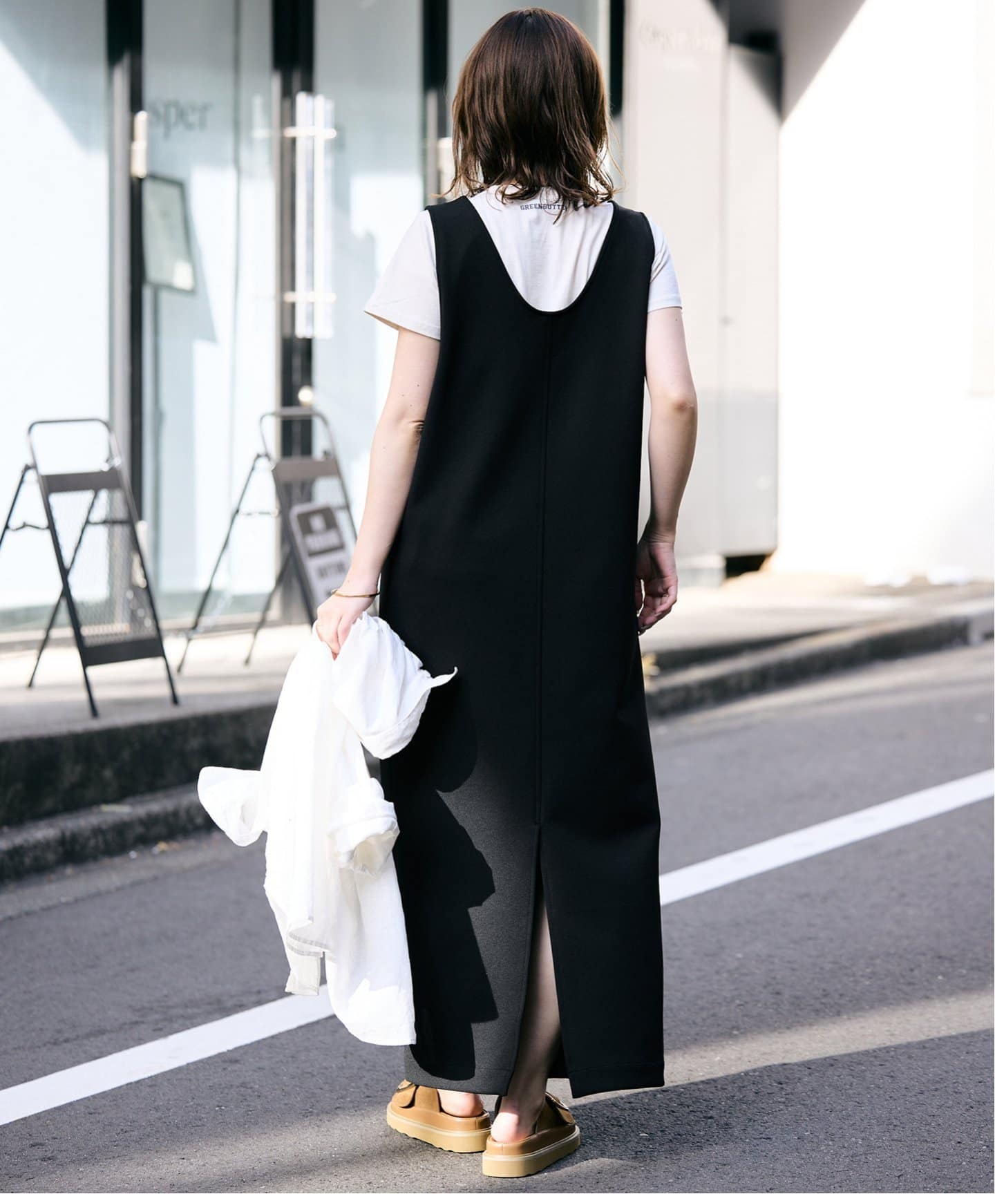 SLOBE IENA Uネックジャンパースカート 38 SLOBE IENA｜Uネックジャンパースカート | Rakuten Fashion(楽天