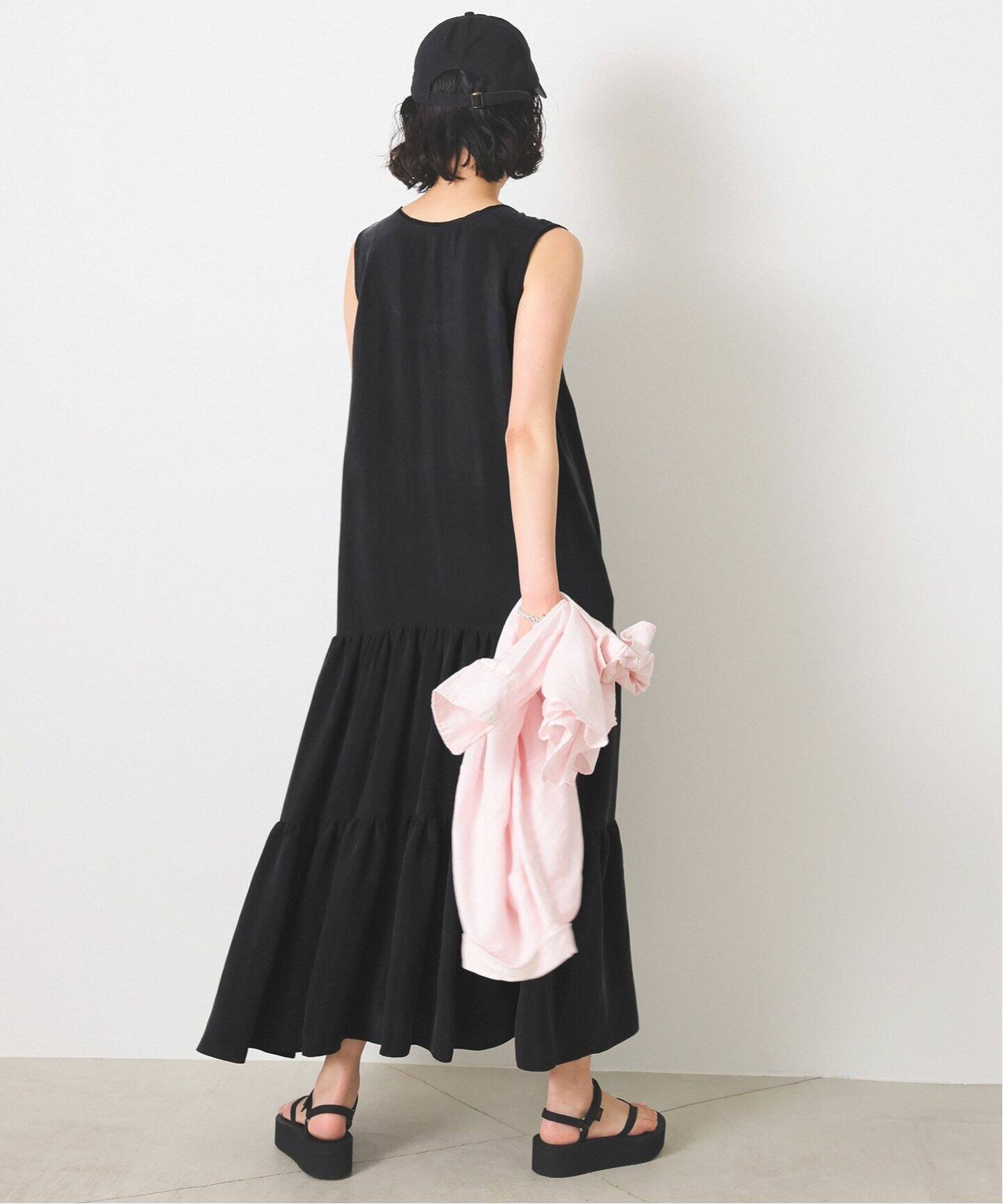 フィブリルティアードワンピース（ワンピース）｜SLOBE IENA（スローブ  