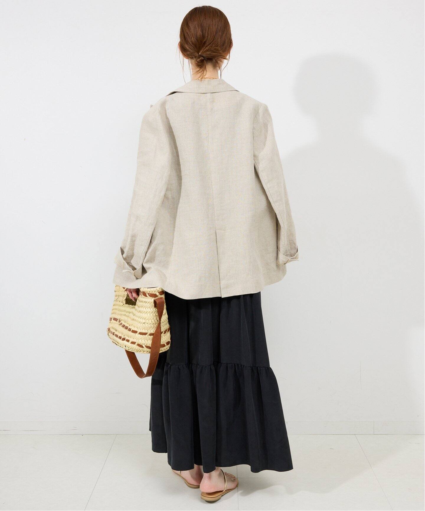 フィブリルティアードワンピース（ワンピース）｜SLOBE IENA（スローブ  