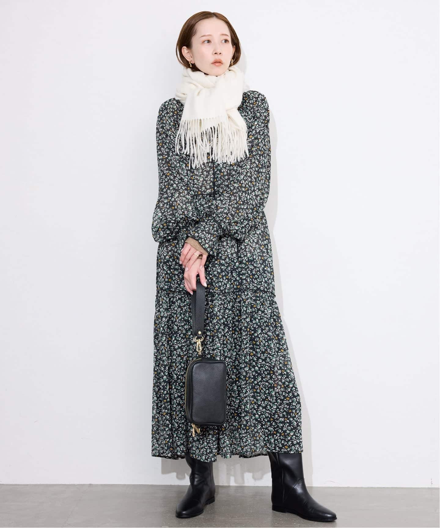 フリルワンピース（ワンピース）｜SLOBE IENA（スローブ イエナ）の