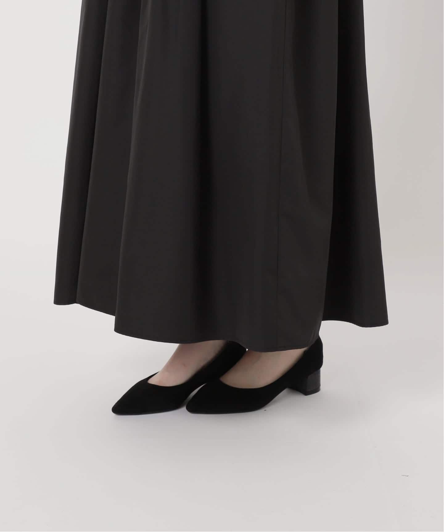 タフタギャザーキャミワンピース SLOBE IENA｜《WEB限定/追加3予約》タフタギャザーキャミ