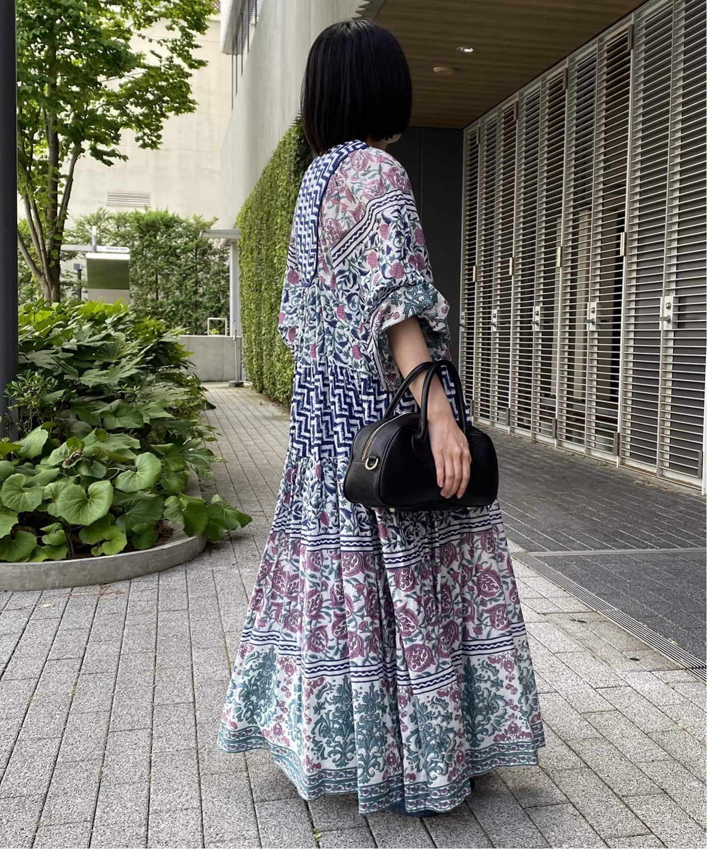 インドパネルティアードワンピース（ワンピース）｜SLOBE IENA