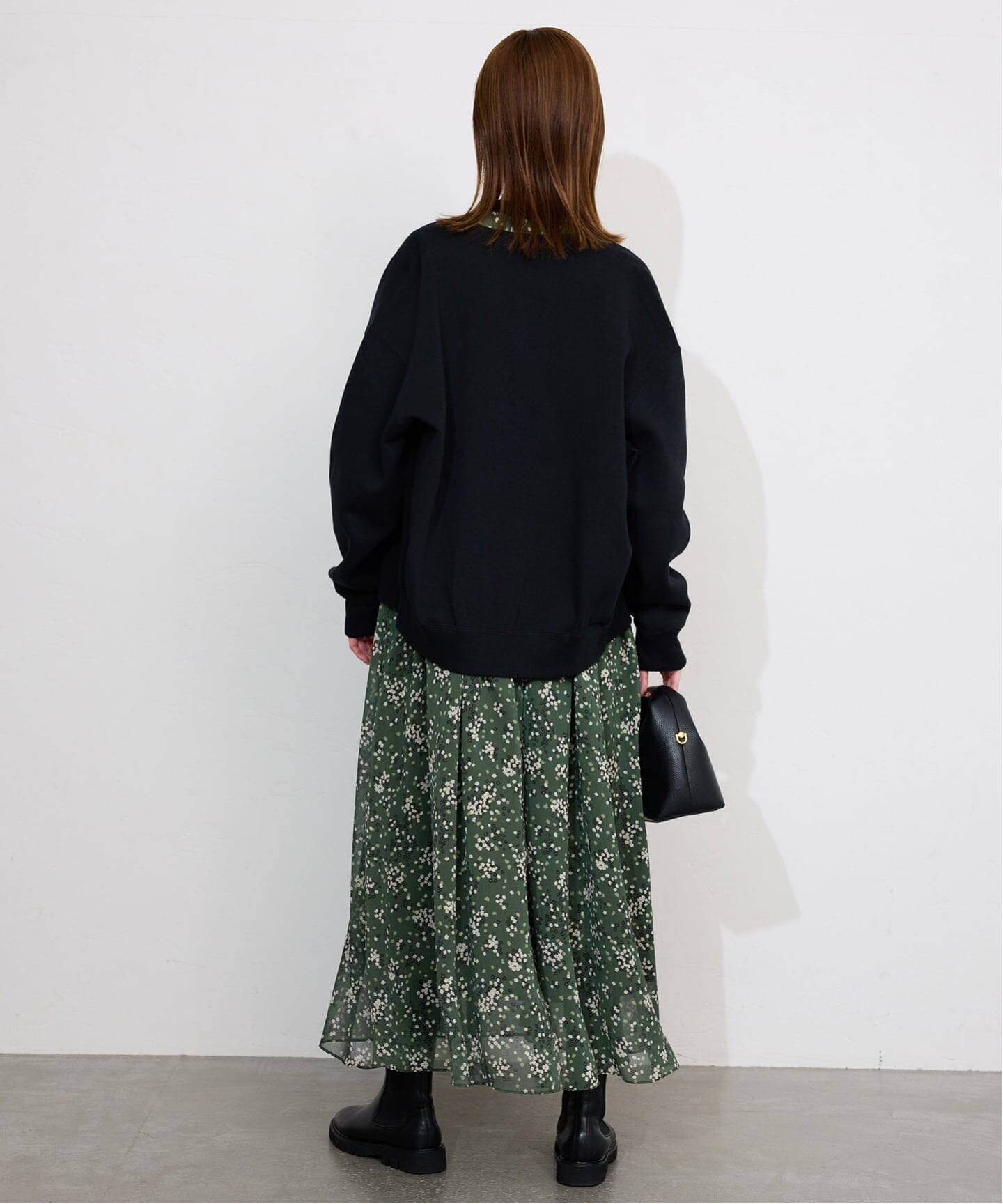 Bicolor Flower ワンピース（ワンピース）｜SLOBE IENA（スローブ