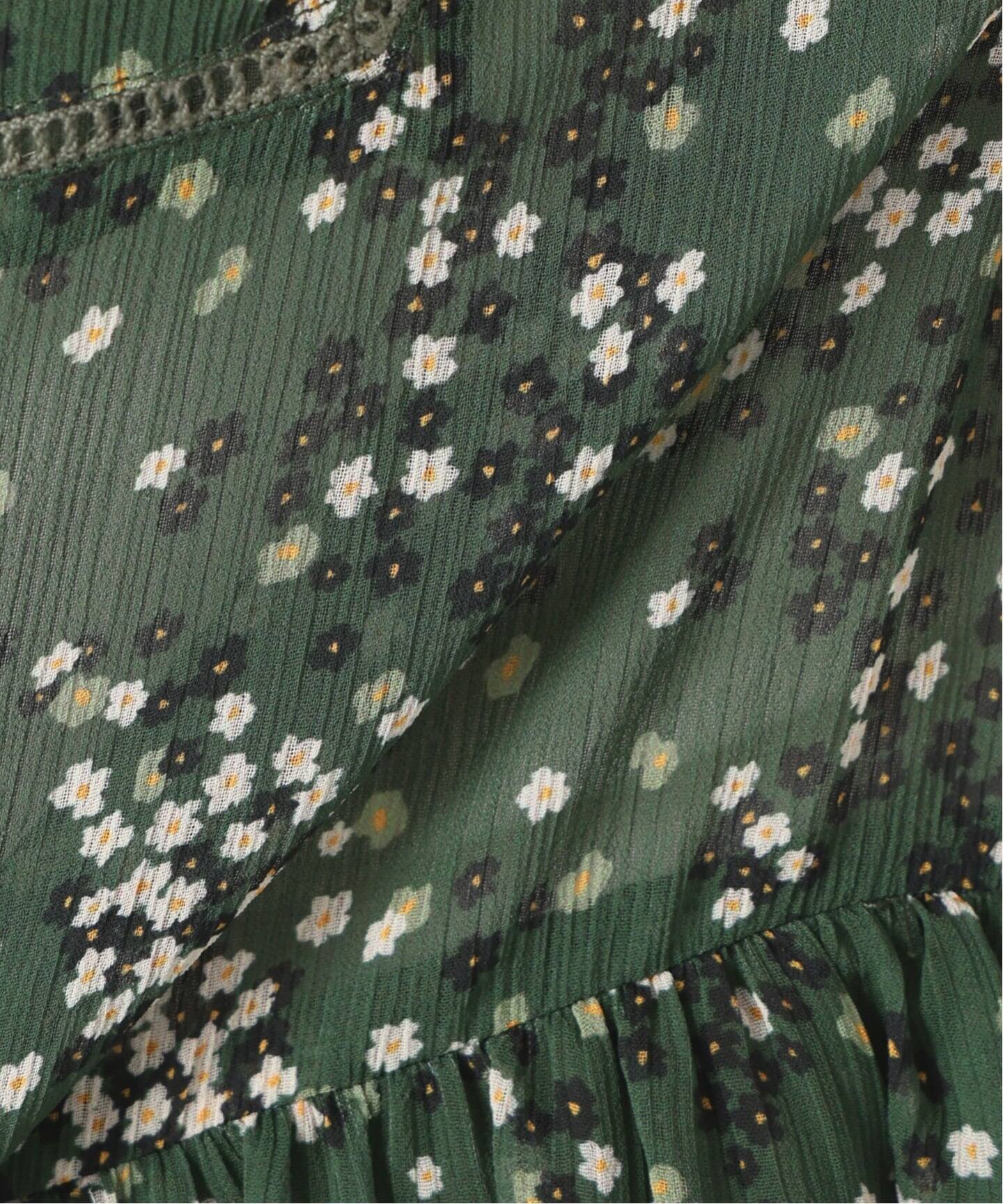Bicolor Flower ワンピース（ワンピース）｜SLOBE IENA（スローブ