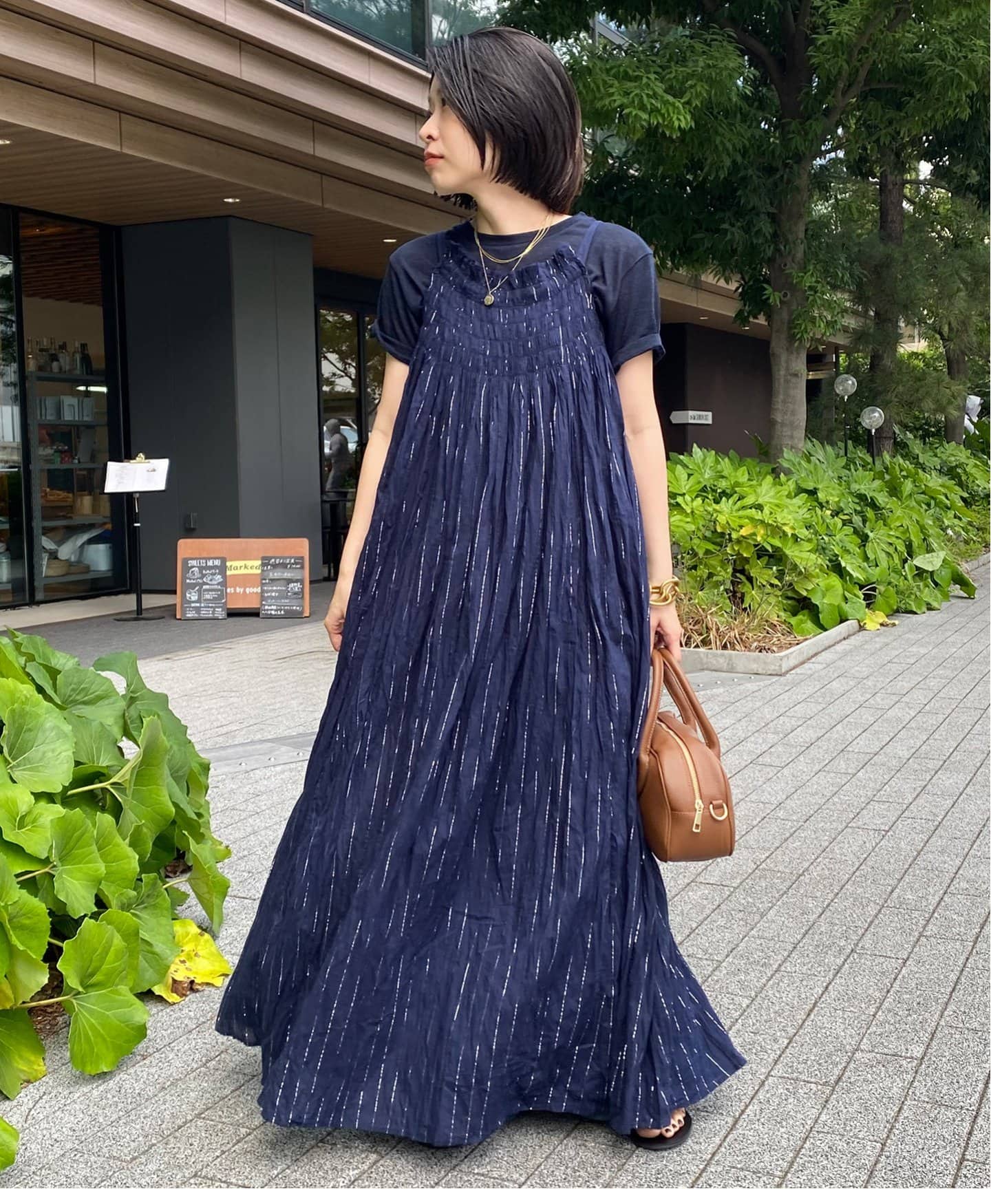 スローブイエナ　キャミワンピース SLOBE IENA（スローブイエナ）の「Iラインキャミワンピース