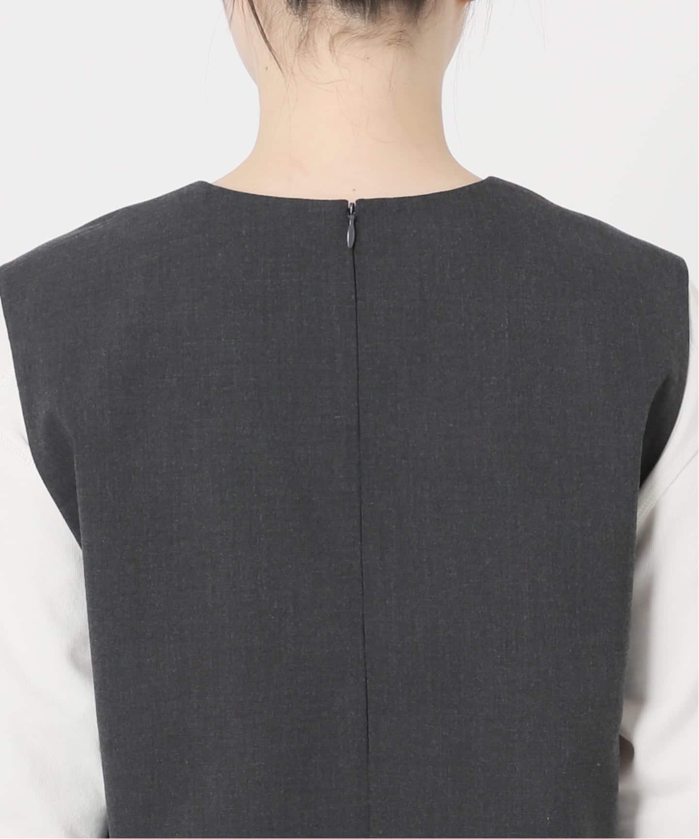 SLOBE IENA TR Vネックジャンパースカート WEB限定/追加》TR Vネックジャンパースカート（ワンピース）｜SLOBE